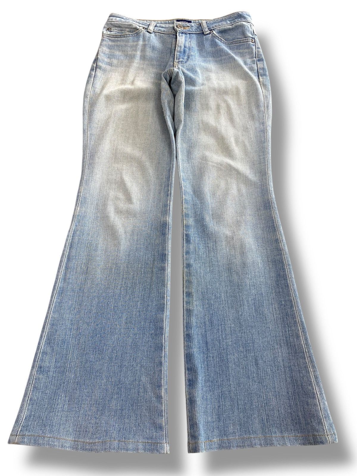 Edwin Edwin Light Wash High Waist Style Flared Jeans Size US 28 / EU 44 - 1 Thumbnail