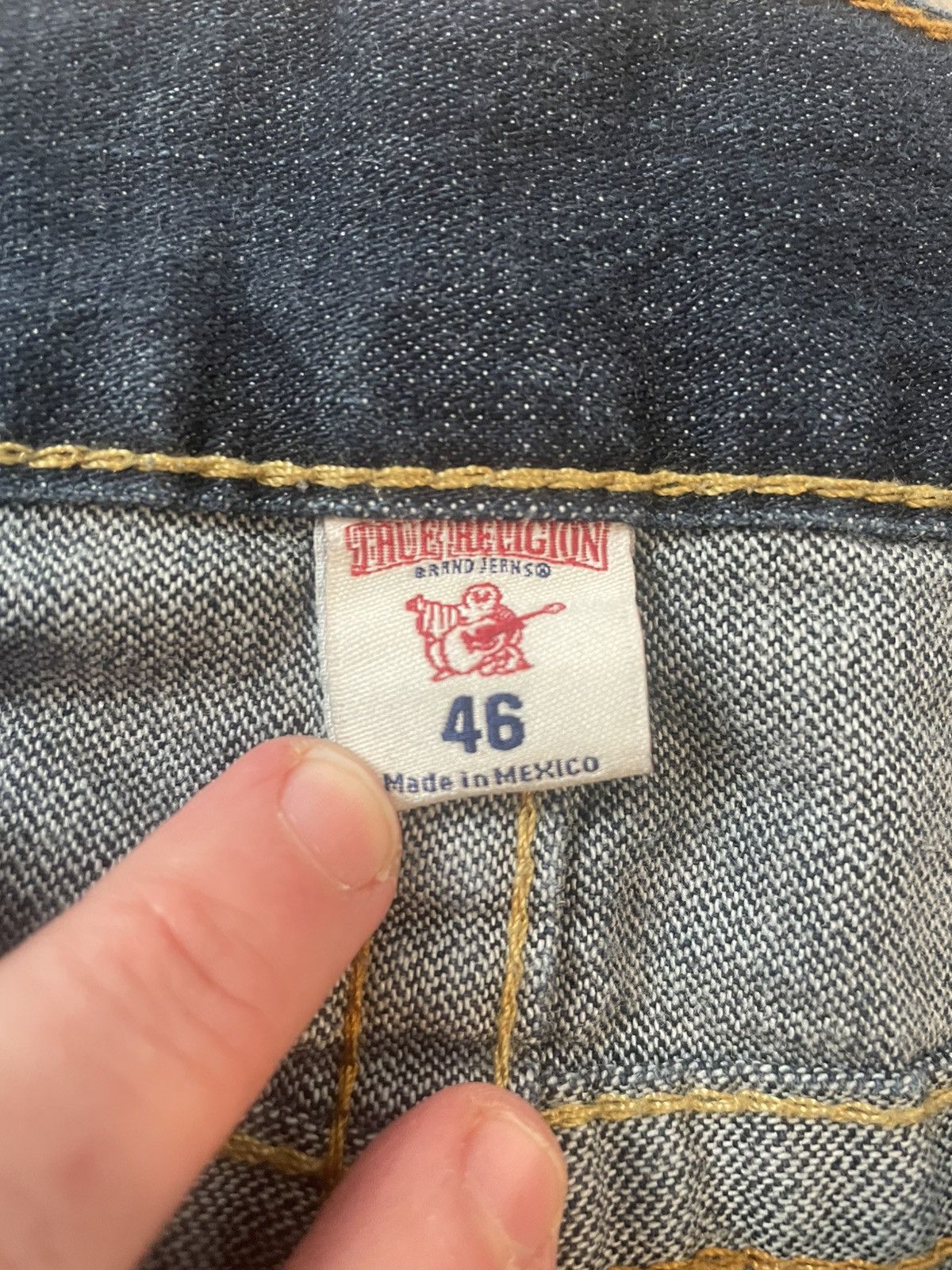 True Religion True Religion Jeans Relaxed Skinny Flap MENS SZ 46X33 Size US 44 / EU 60 - 6 Thumbnail