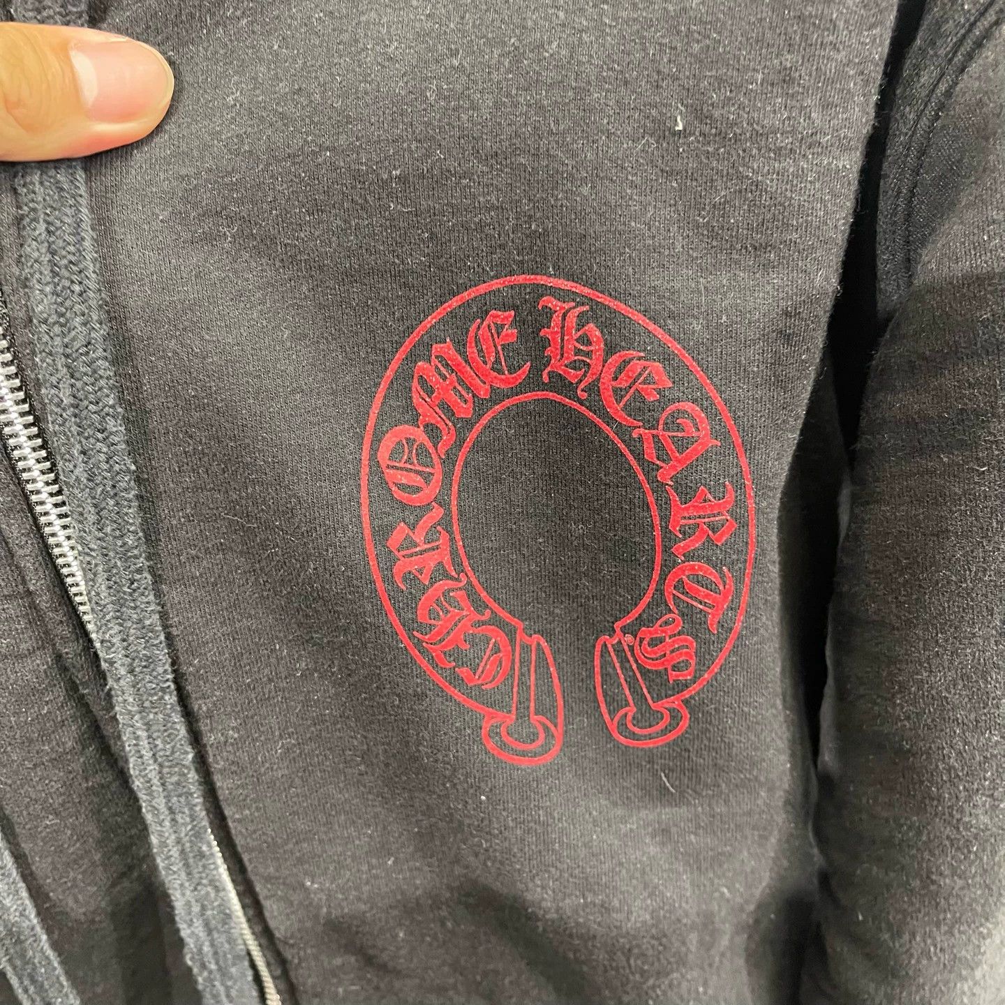 Chrome Hearts Chrome Hearts Red Horseshoe Phantom Cross Zip Jacket M Size US M / EU 48-50 / 2 - 4 Thumbnail