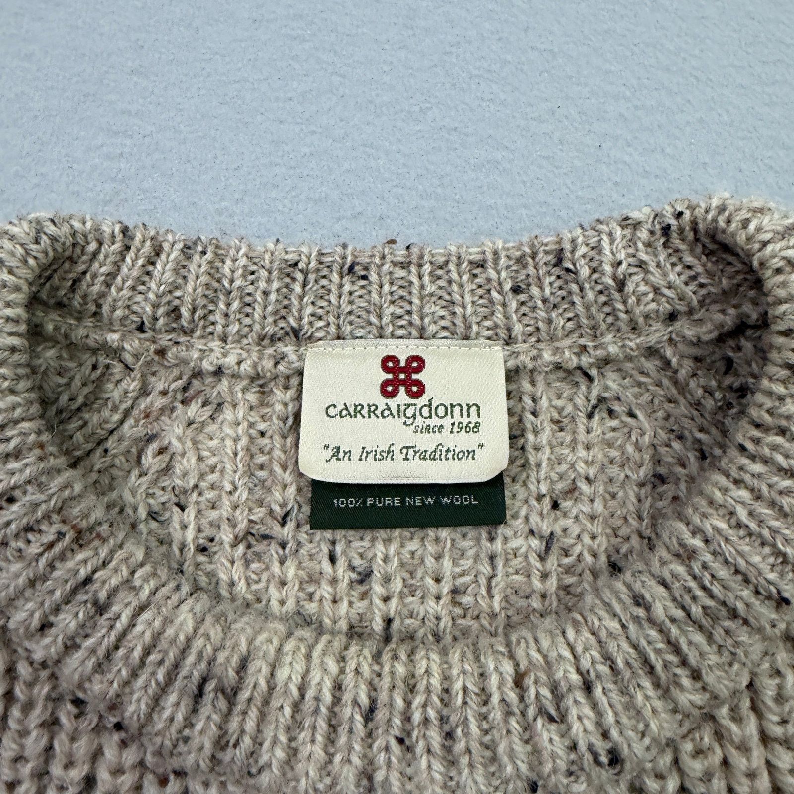 Carraig Donn Vintage Carraig Donn Ireland Sweater Men's Large Fisherman Size US L / EU 52-54 / 3 - 5 Thumbnail