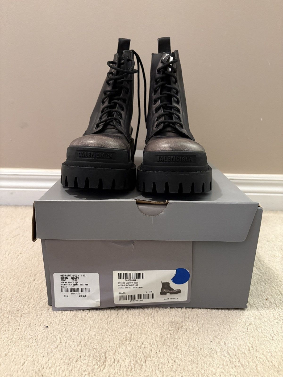 Balenciaga Balenciaga Strike Boots Size US 6.5 / EU 39-40 - 4 Thumbnail