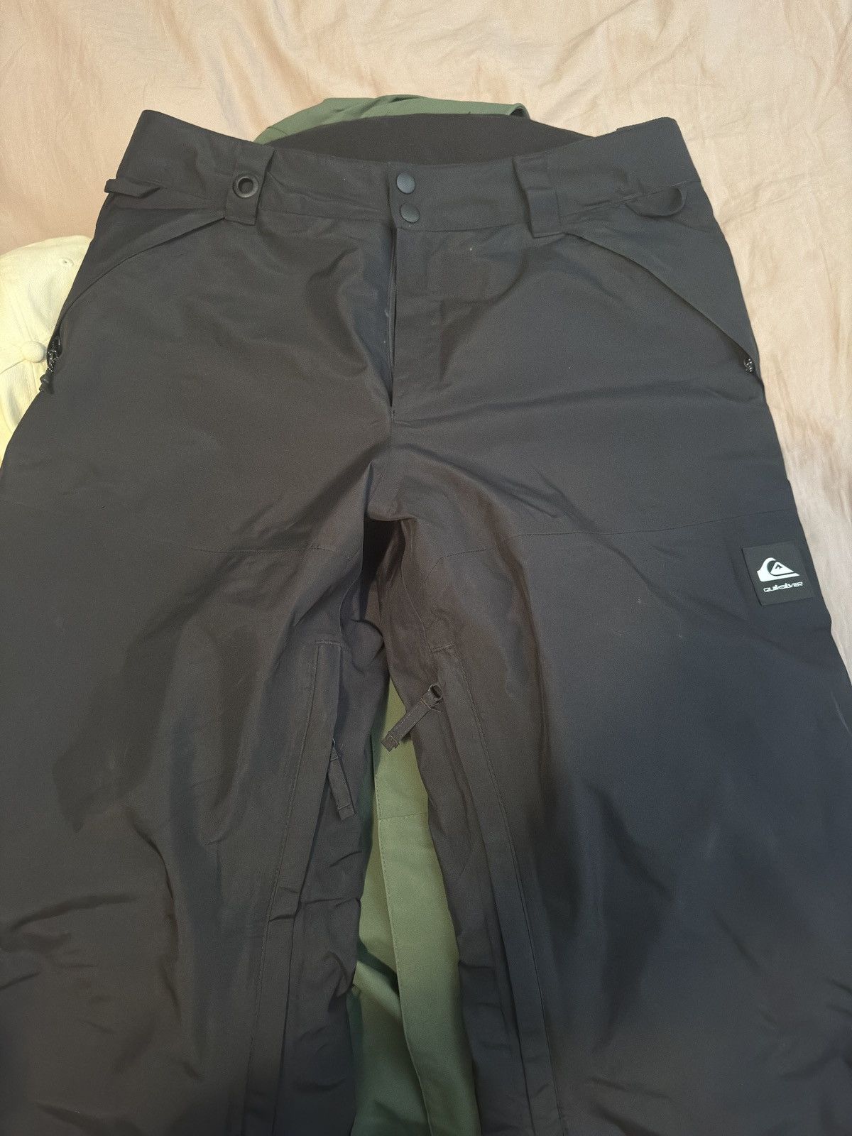 Image of Goretex x Quiksilver Quicksilver Gore Tex Shell Pants in Black, Men's (Size 33)