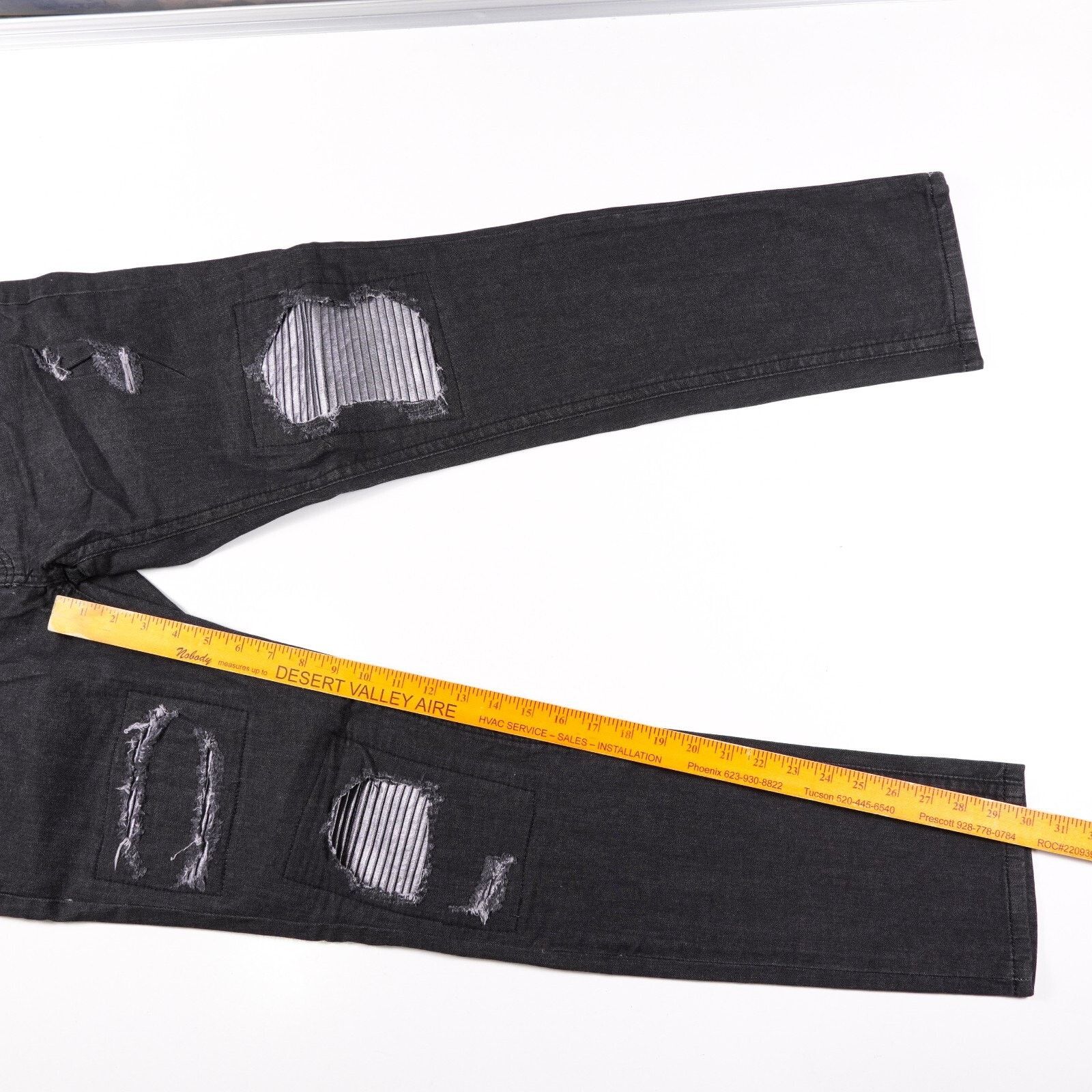 Other Inc Stockholm Denim Slim Skinny Jeans Straight Pants 32x32 Size US 32 / EU 48 - 3 Thumbnail