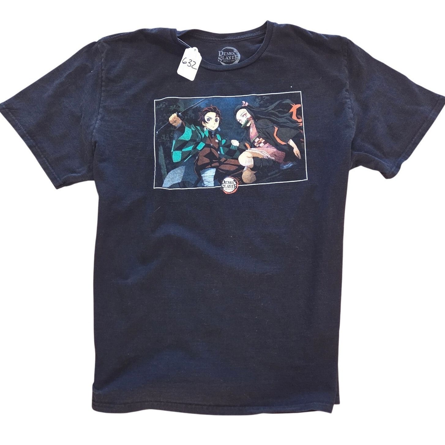 Disney 2XL Black Demon Slayer Anime Graphic Tee Shirt Size US XXL / EU 58 / 5 - 1 Thumbnail