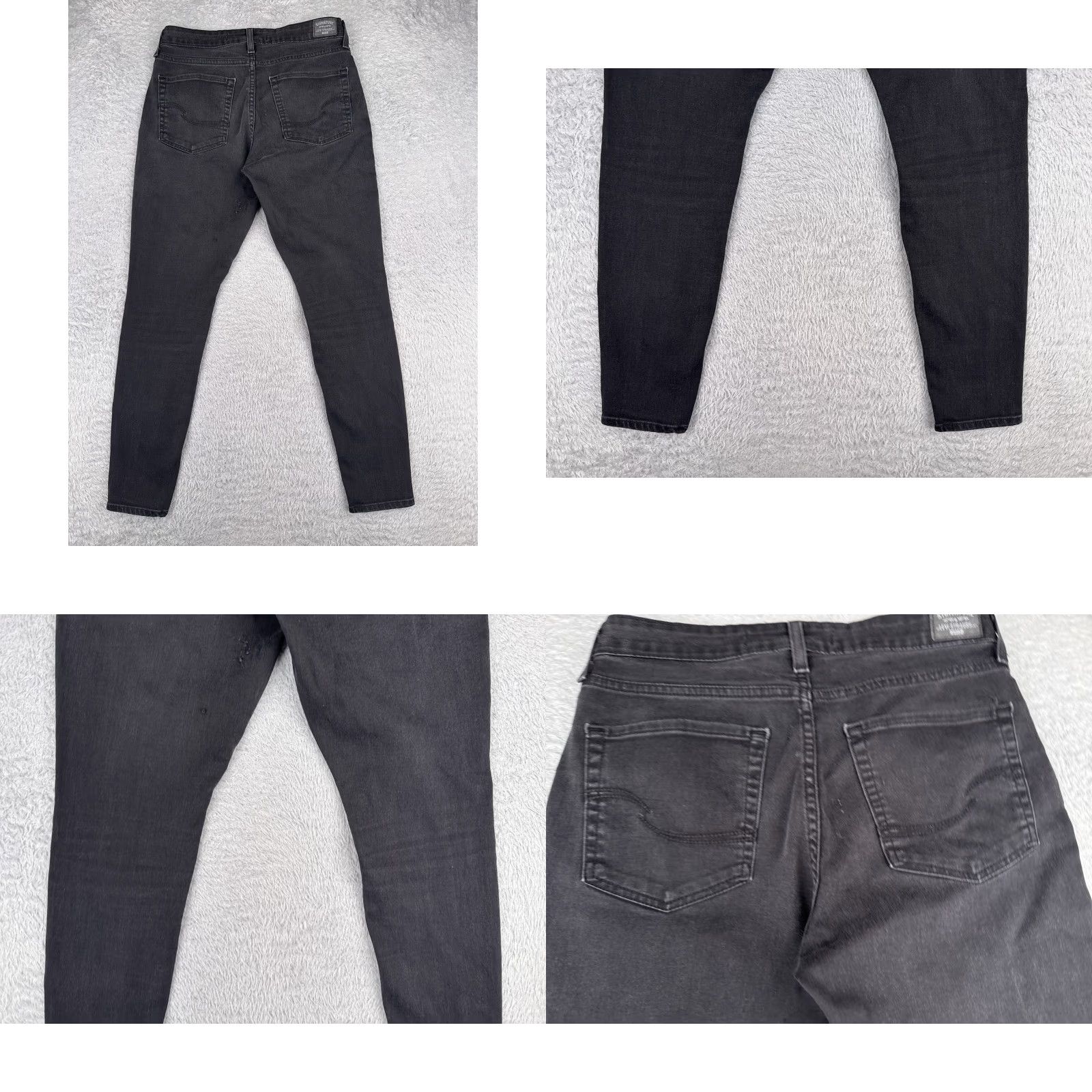 Levi's Levis Jeans Women 29 Black Denim Mid Rise Skinny Cotton Blend 29x28 Jeans Women's Black 29 28 Levi's Skinny Modern 5-Pocket Mens? Size 29" - 10 Thumbnail