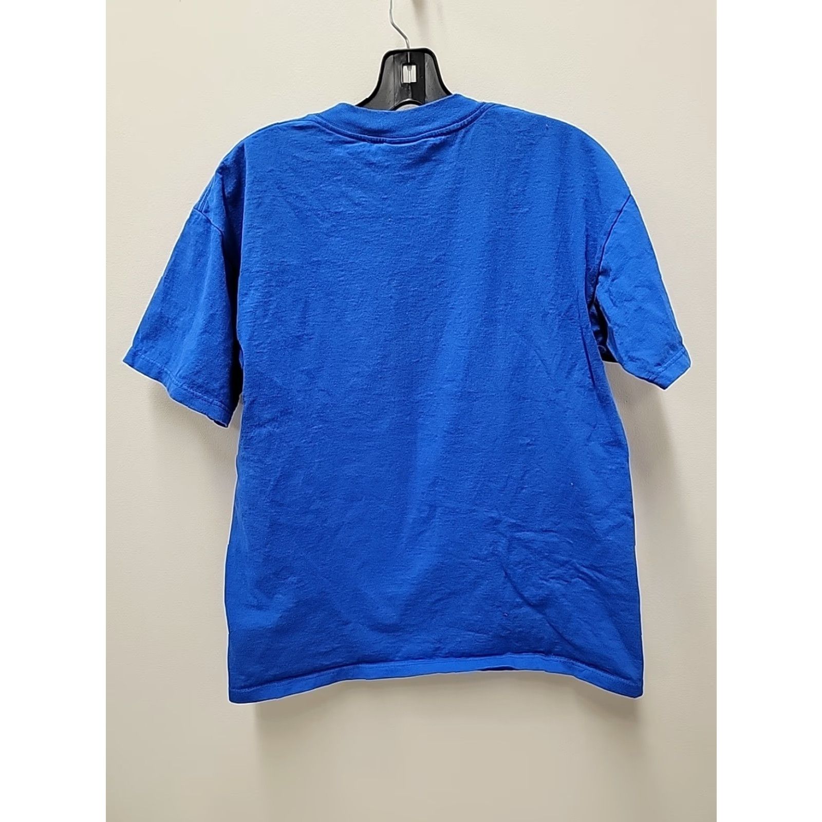 Vintage VINTAGE Gumby Sport Logotel Polo Sport Parody Graphic T-Shirt Mens Large Blue 1990s Hip Hop Logotel Mens L Size US L / EU 52-54 / 3 - 5 Thumbnail