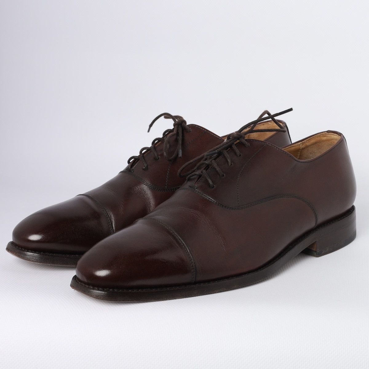 Other John Crocket Goodyear Welted Brown Leather Shoes Oxford Size US 10 / EU 43 - 1 Thumbnail