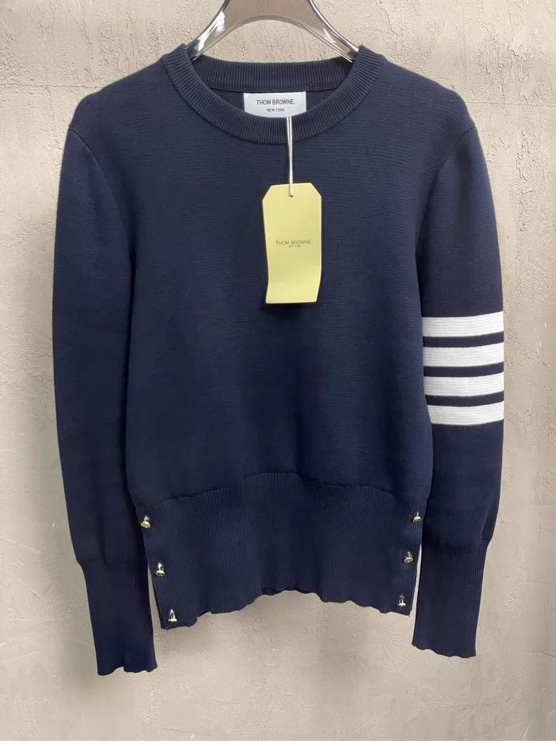 Thom Browne Thom Browne size2 Blue and green gold button round collar s Size US M / EU 48-50 / 2 - 5 Thumbnail