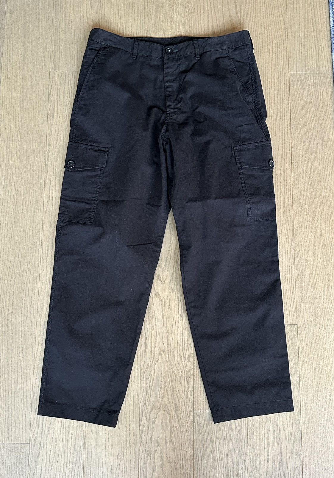 Paul Smith PS by Paul Smith Black Cargo Pants Size US 32 / EU 48 - 1 Thumbnail