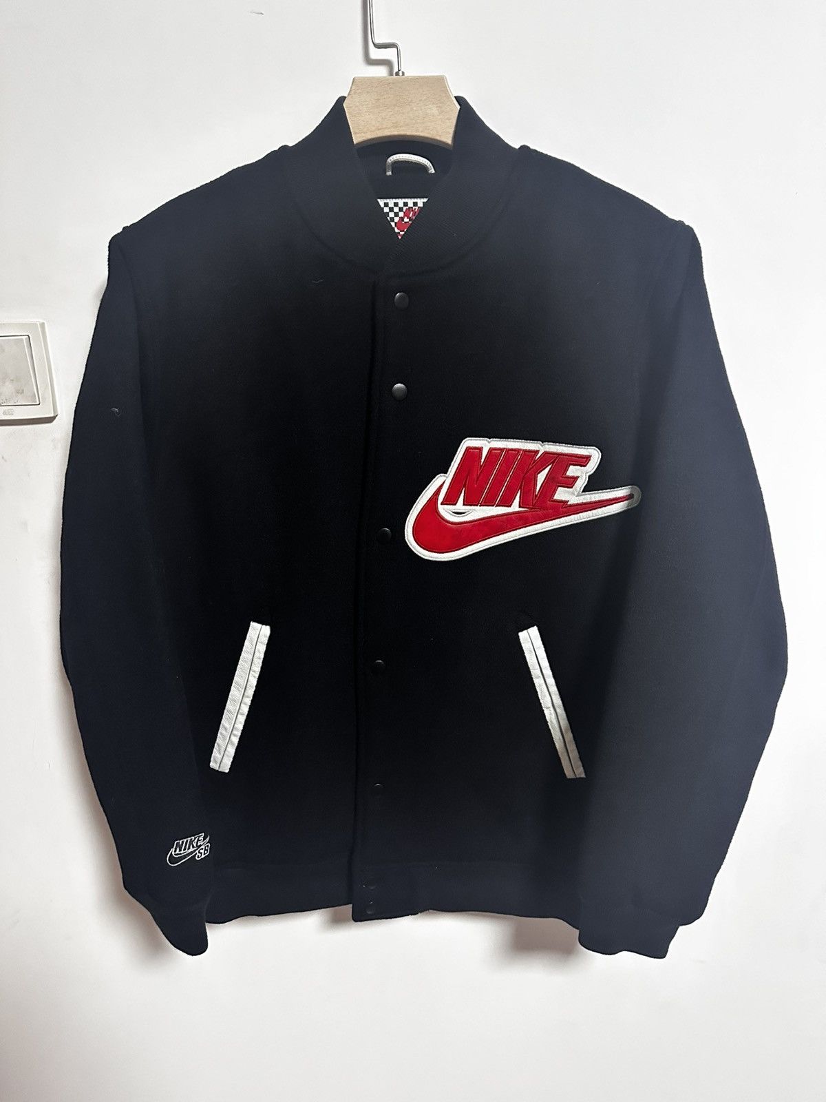 Nike × Supreme Supreme Nike SB varsity jacket Size US L / EU 52-54 / 3 - 3 Thumbnail