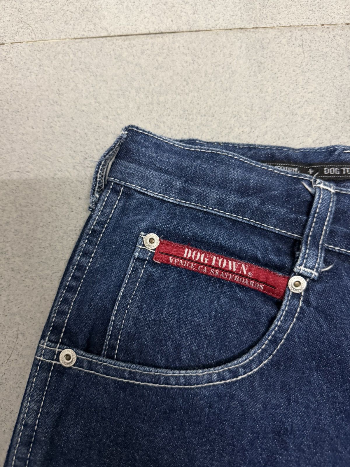 Dogtown Vintage Dogtown Skateboard Baggy Cargo Denim Jeans Size US 28 / EU 44 - 8 Thumbnail