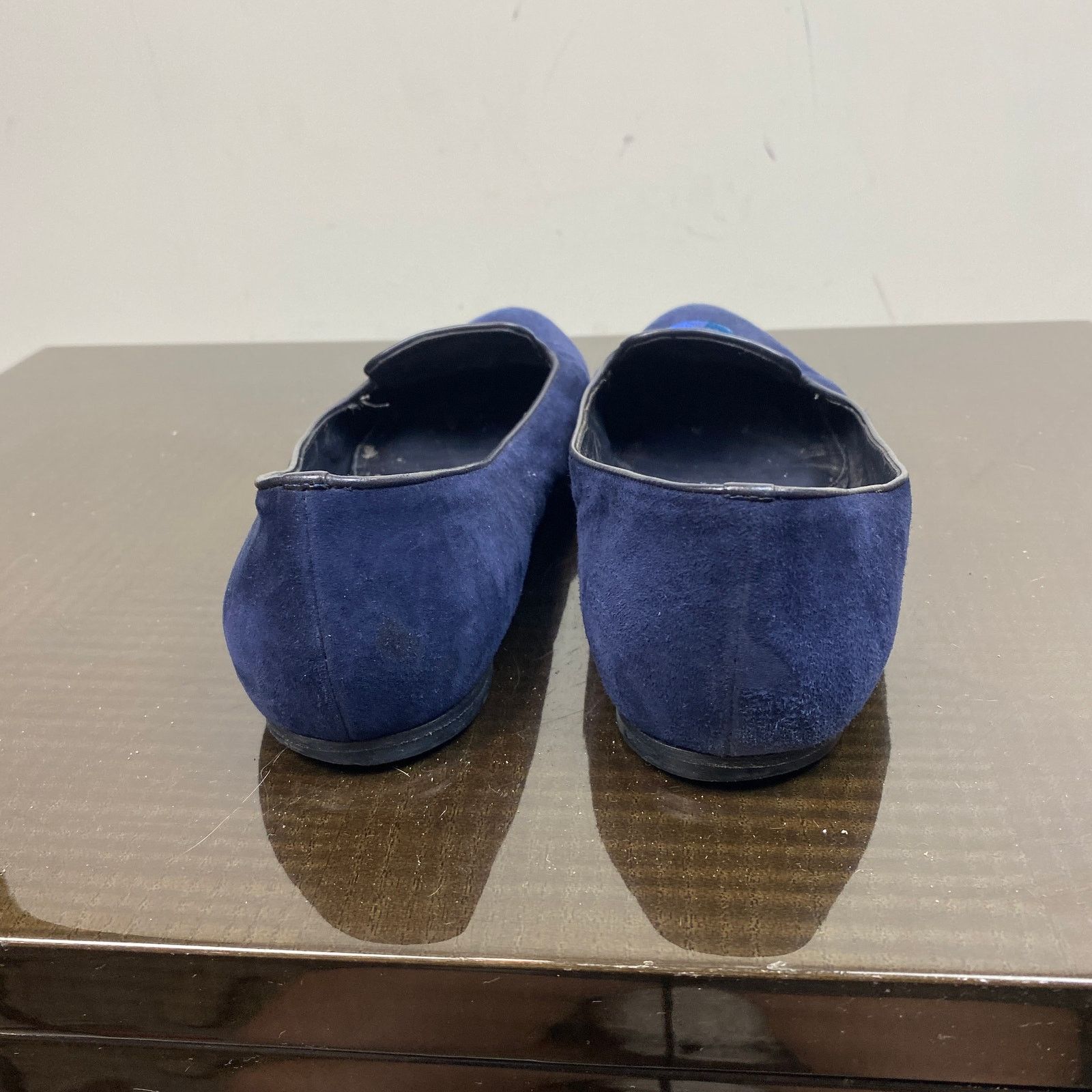 Alexander McQueen Alexander McQueen Suede Skull Loafers Flats Women's 39 US 9 Size US 9 / IT 39 - 4 Thumbnail