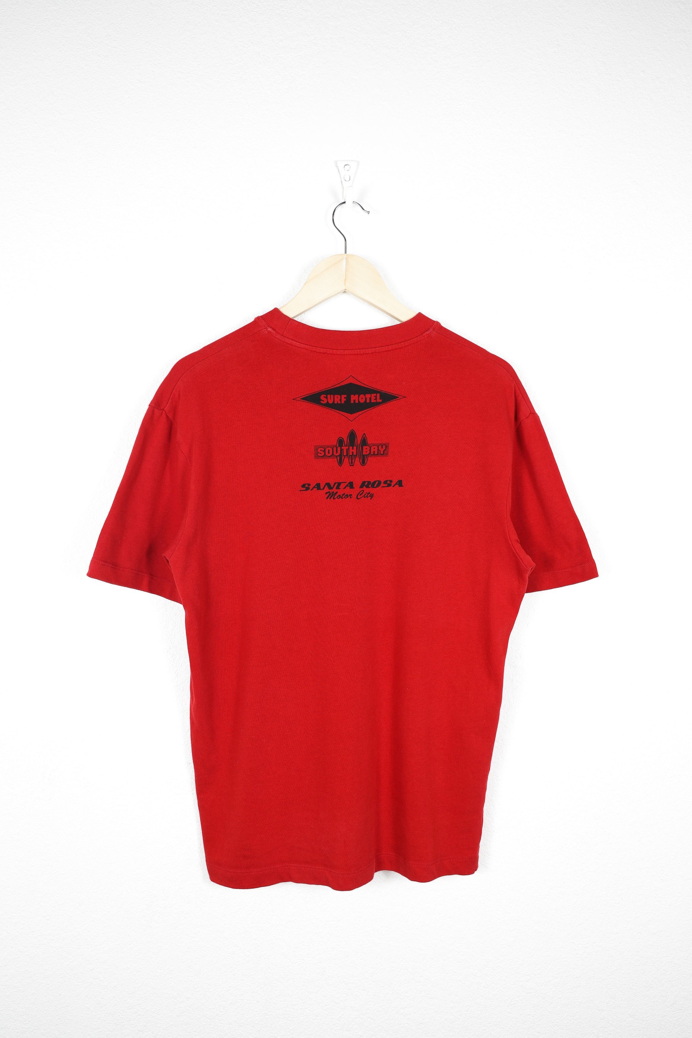 Alexander McQueen Alexander McQueen MCQ Surf Motel Beach Bay Printed Tee Size US M / EU 48-50 / 2 - 8 Thumbnail