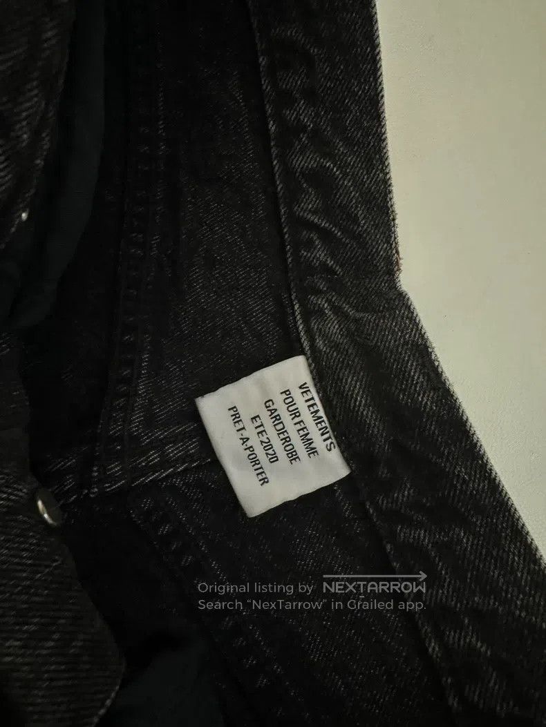 Vetements Vetements size S Zipper Denim Pants Size US 27 - 4 Thumbnail