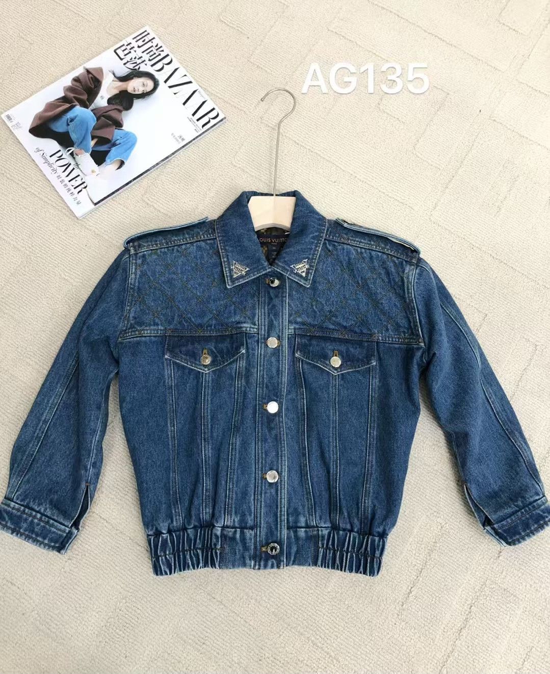 Louis Vuitton Louis Vuitton Blue Denim Jacket Size XXS / US 00 / IT 34 - 1 Thumbnail