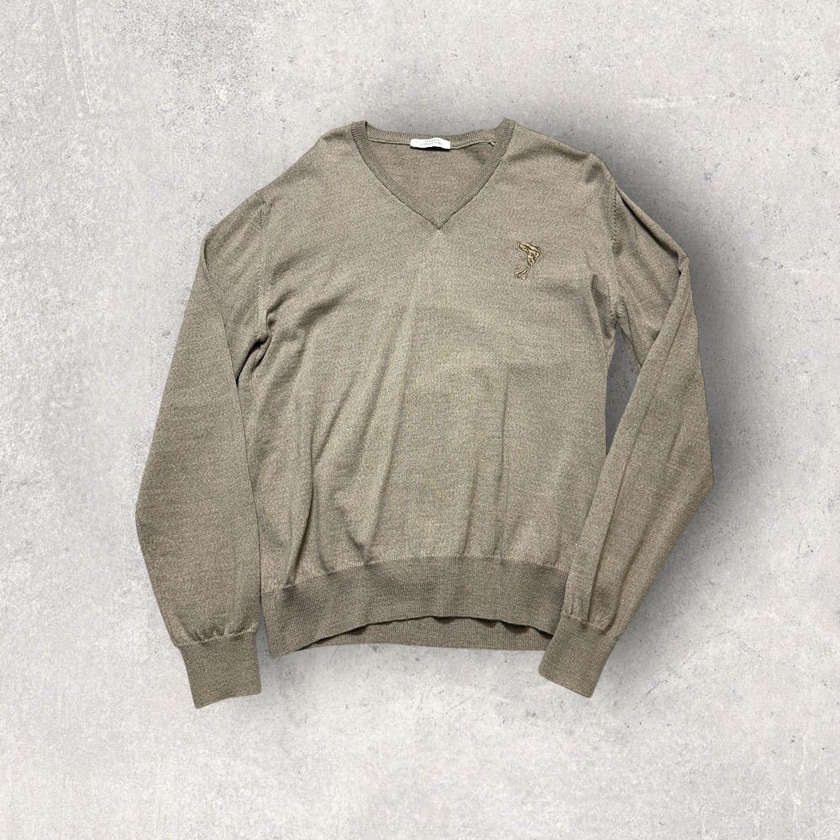 Versace Versace Collection wool sweater Size US L / EU 52-54 / 3 - 1 Thumbnail