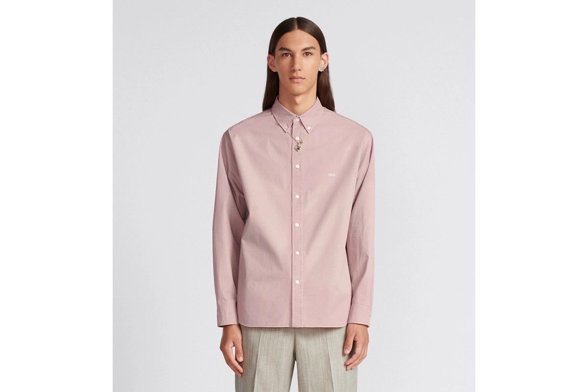 Dior o1bcso1str0225 Shirt in Pink Size US XL / EU 56 / 4 - 4 Thumbnail