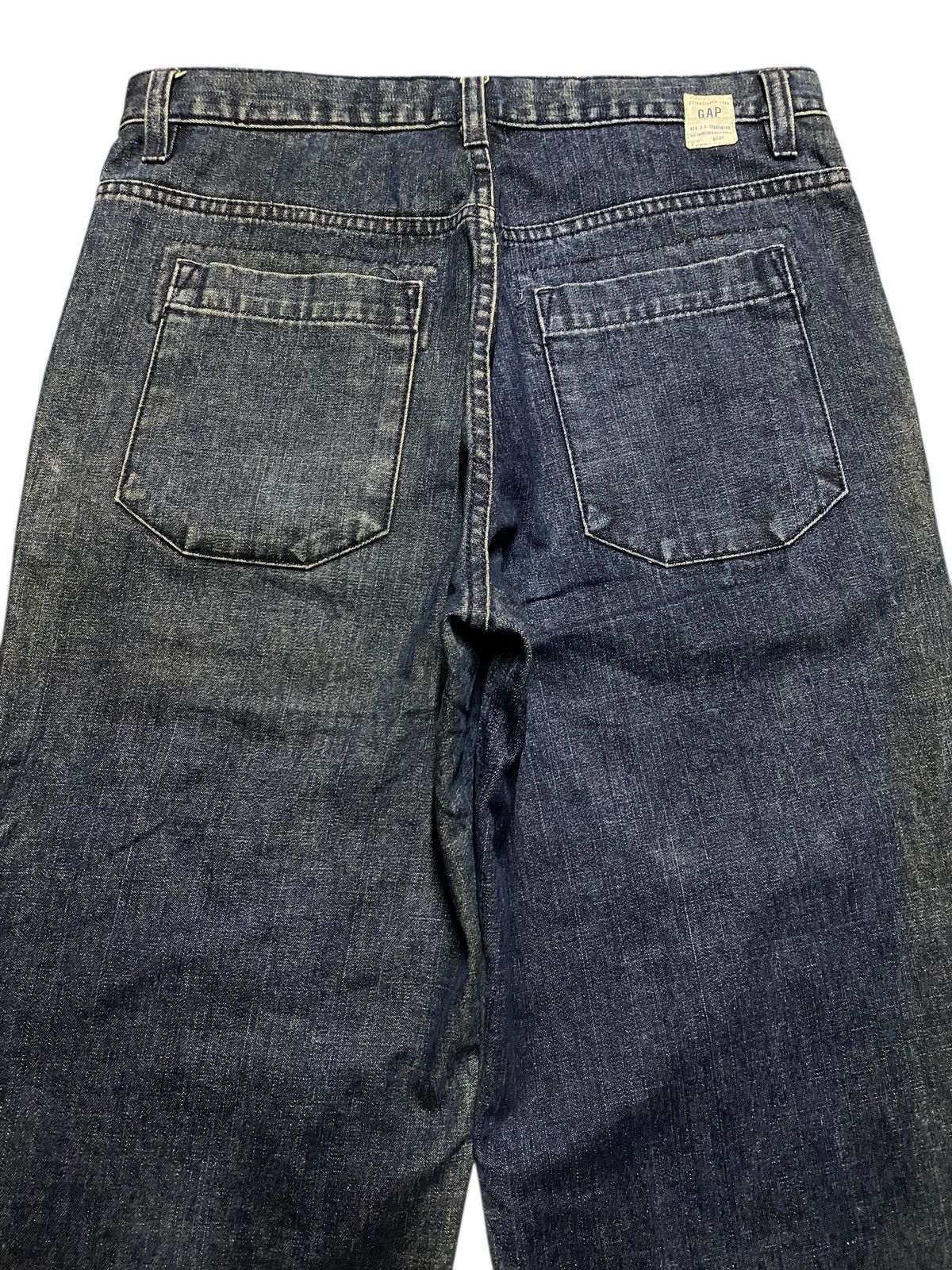 Gap Vintage Gap Surveyor Distressed Baggy Jeans Size US 30 / EU 46 - 4 Thumbnail