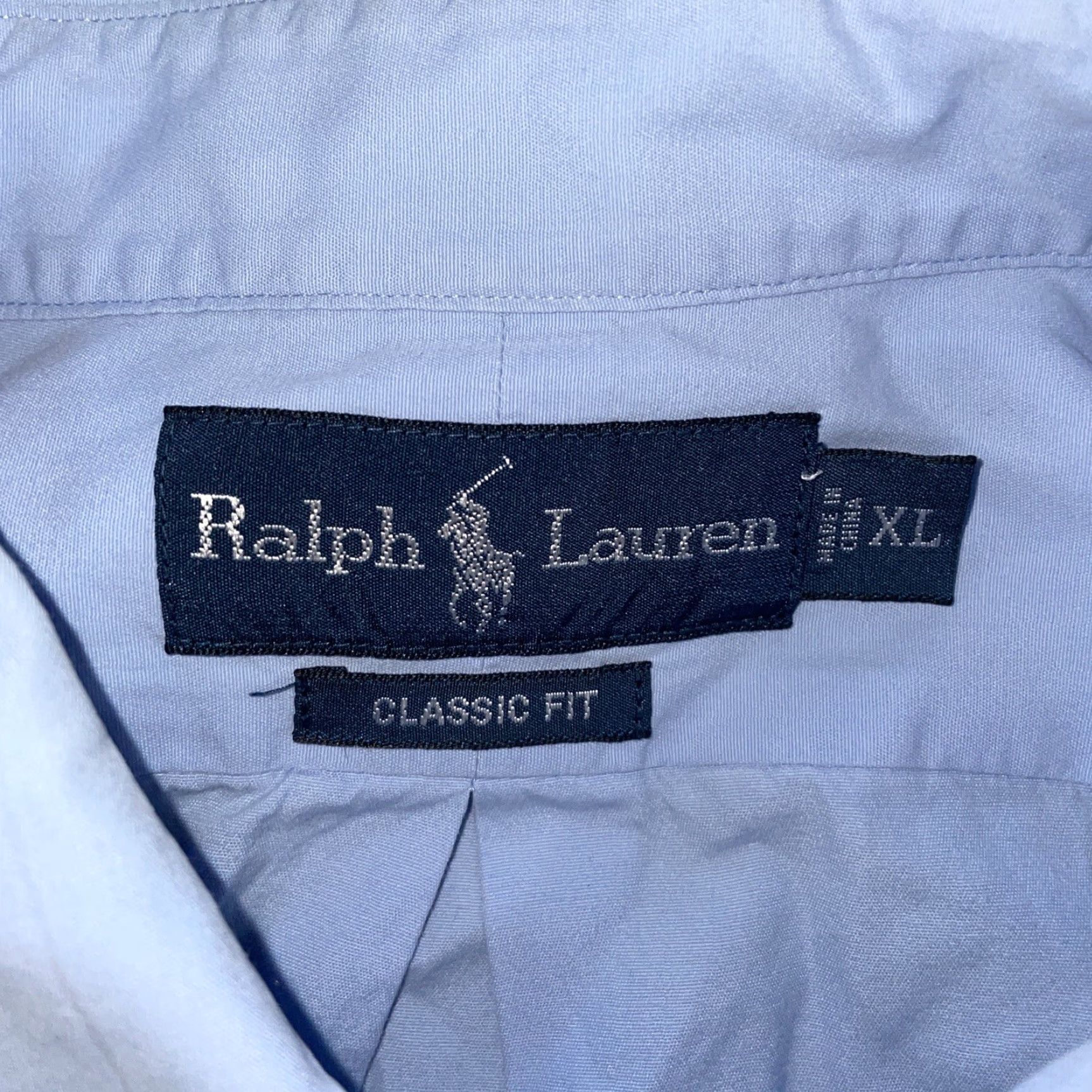 Ralph Lauren Ralph Lauren Button-Down Shirt XL Men Classic Fit Blue Long Sleeve Size XL Size US XL / EU 56 / 4 - 4 Thumbnail