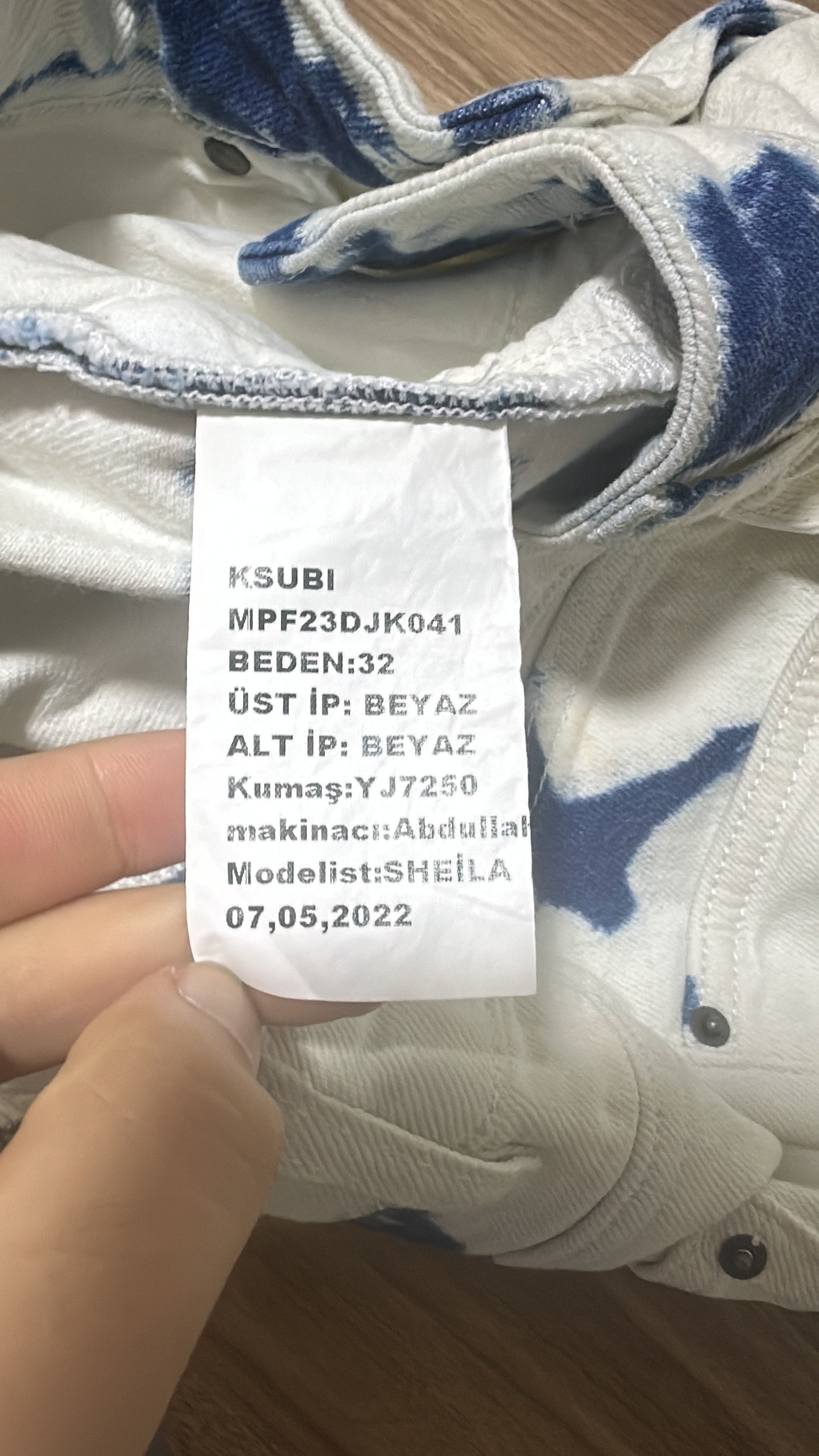 Ksubi × Vintage Ksubi Unreleased Sample White Jeans Size 32 Size US 32 / EU 48 - 7 Thumbnail