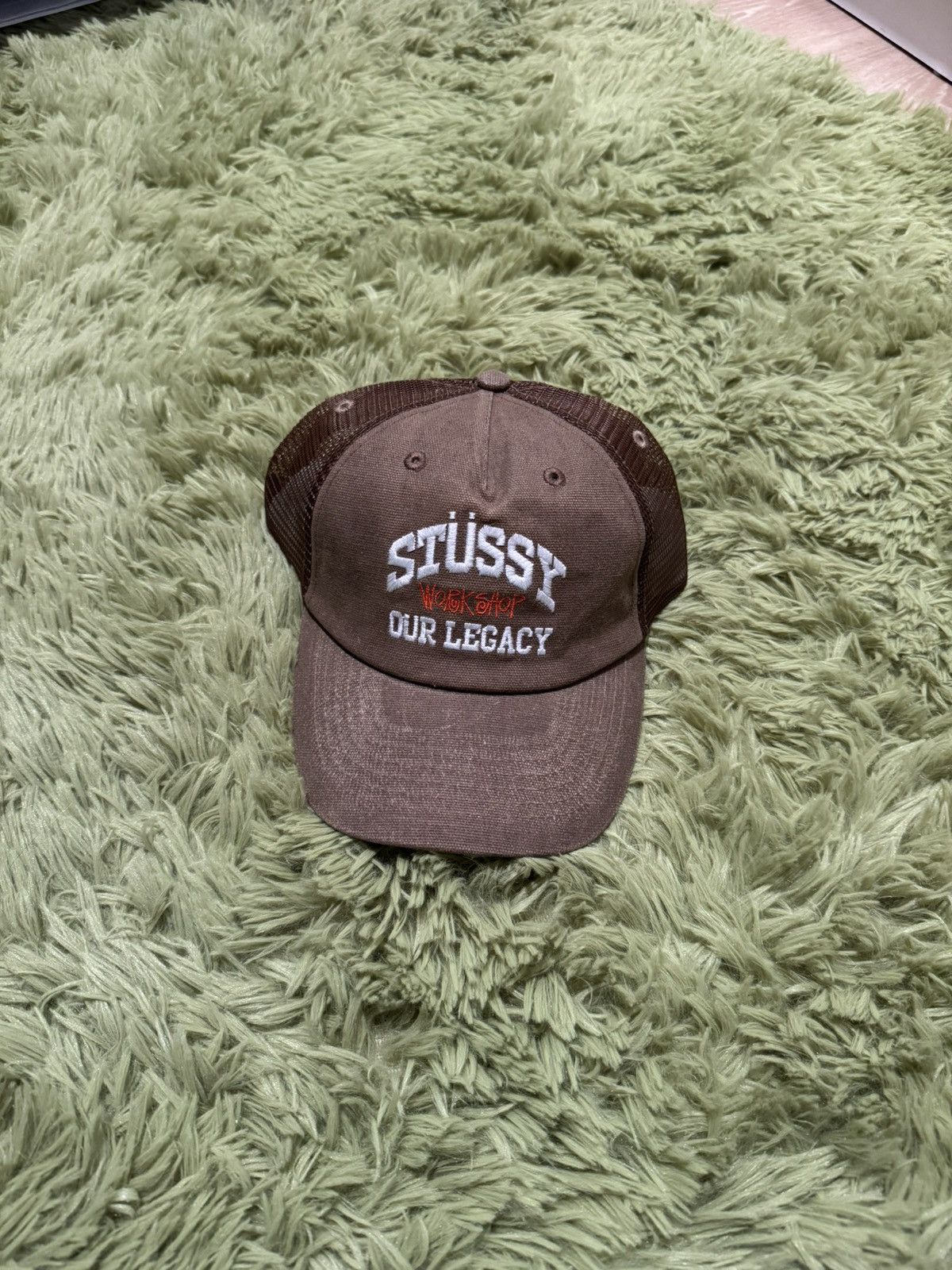 Our Legacy × Stussy Stussy x Our Legacy Trucker Hat Brown
