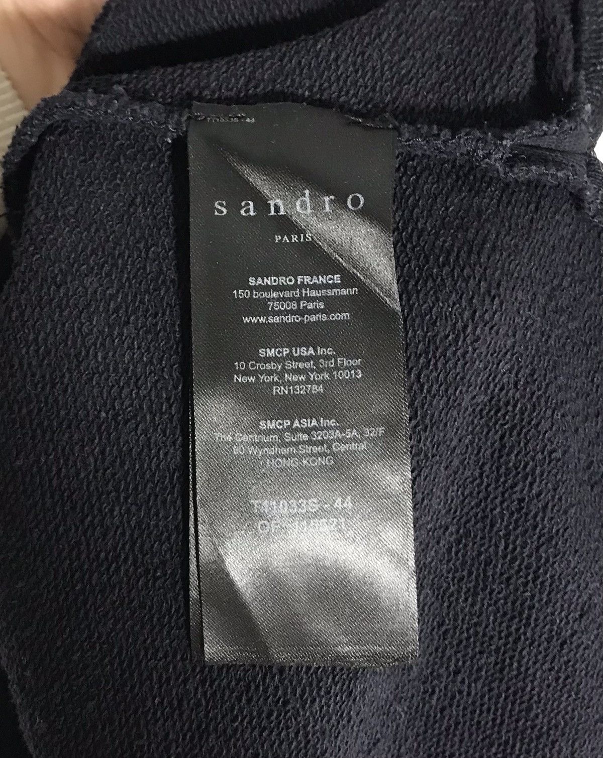 Sandro Sandro Women Black Hoodie Oversized Fit Size M / US 6-8 / IT 42-44 - 7 Thumbnail