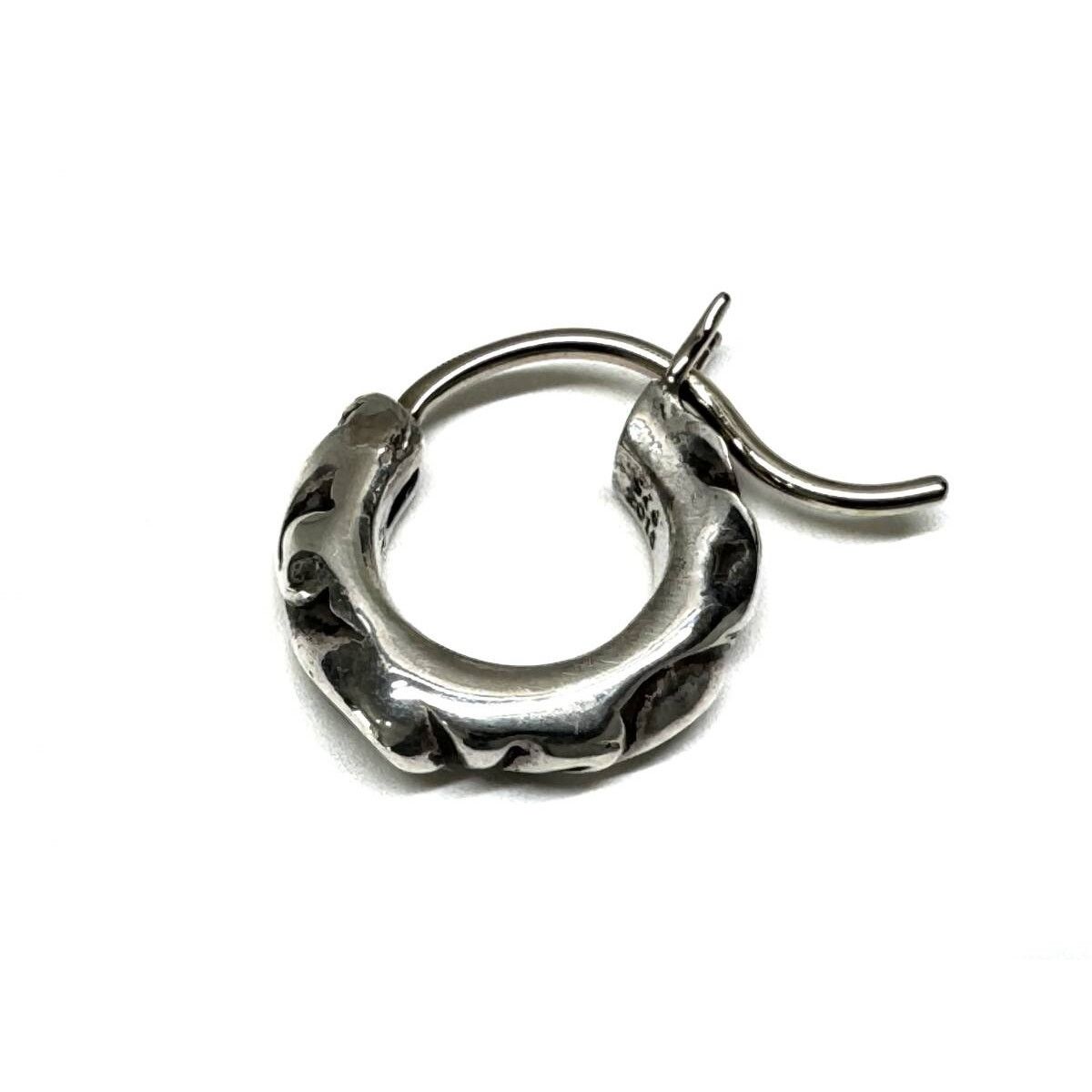 Chrome Hearts Chrome Hearts Tiny Hoop Scroll Earring | Grailed