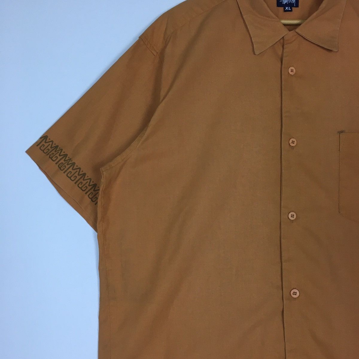 Stussy Vintage Stussy Over Size Button Ups Shirt Made in USA Size US XL / EU 56 / 4 - 4 Thumbnail