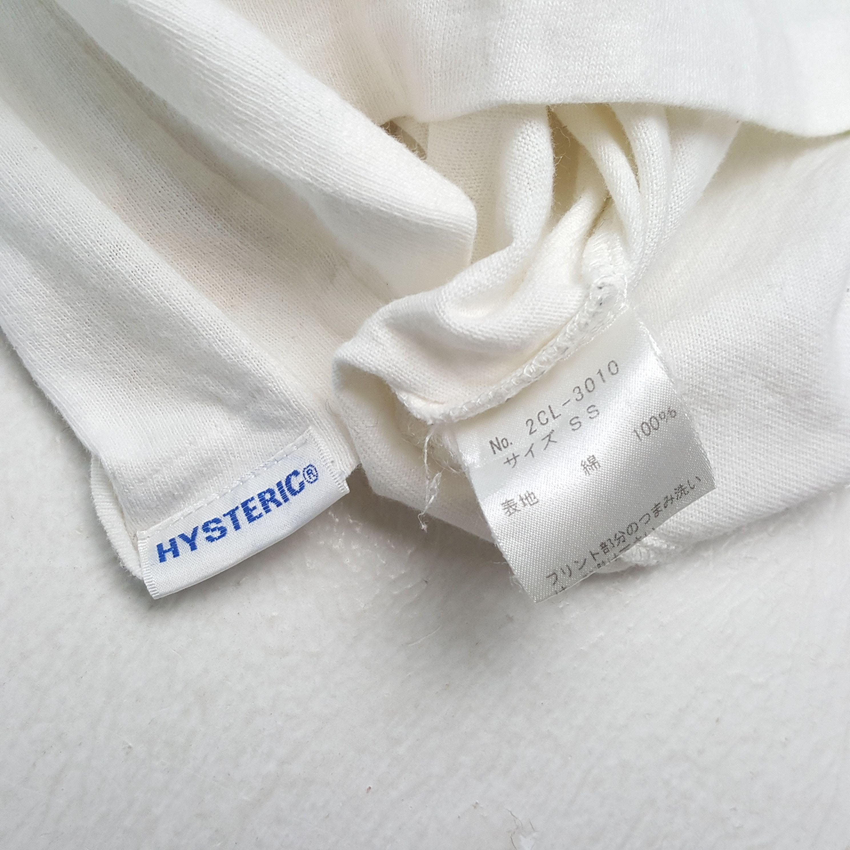 Hysteric Glamour HYSTERIC GLAMOUR Japanese Brand Long Sleeve Tshirt Size XS / US 0-2 / IT 36-38 - 8 Thumbnail