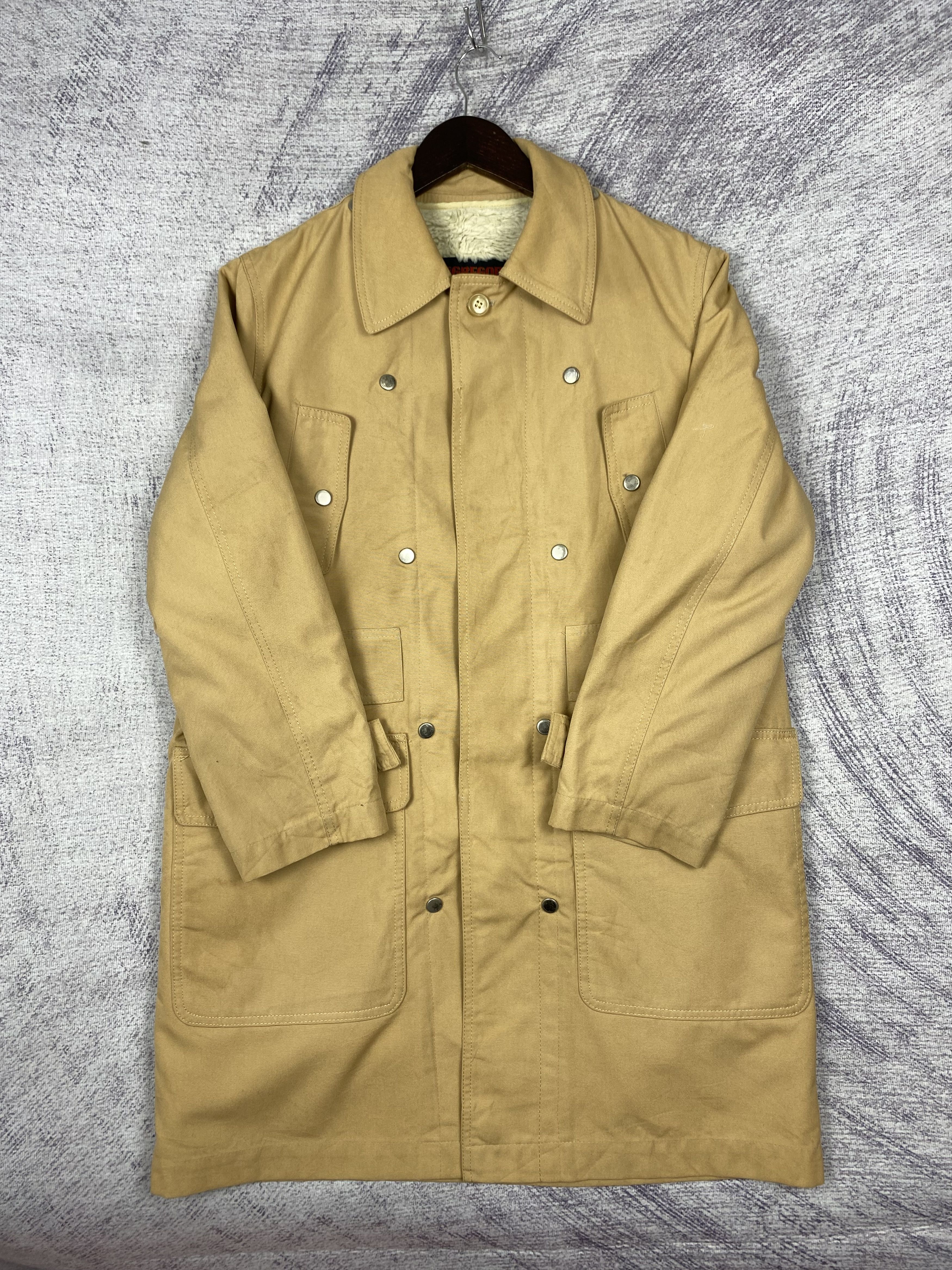 McGregor Vintage Mcgregor Fleece Lining Button Up Long Jacket Size US M / EU 48-50 / 2 - 3 Thumbnail