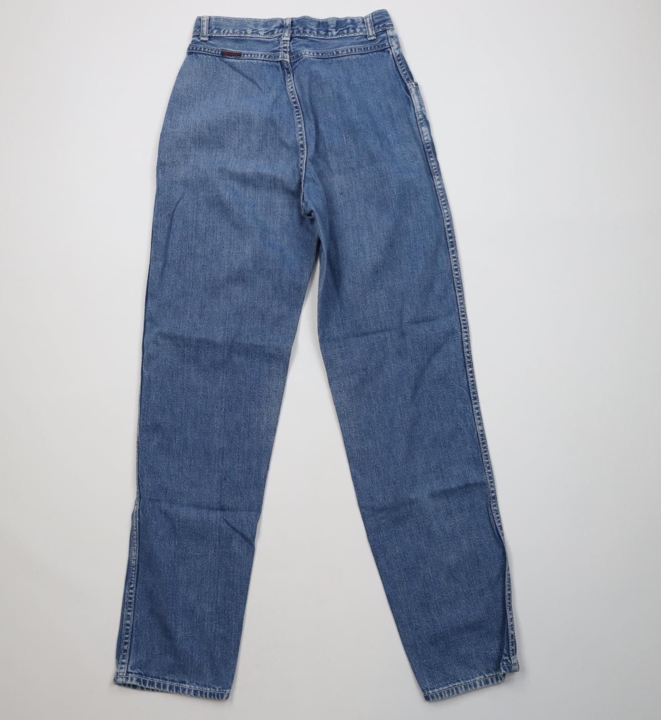 Vintage Vintage 80s 90s Streetwear Tapered Leg Denim Jeans Blue Size 26" / US 2 / IT 38 - 9 Thumbnail