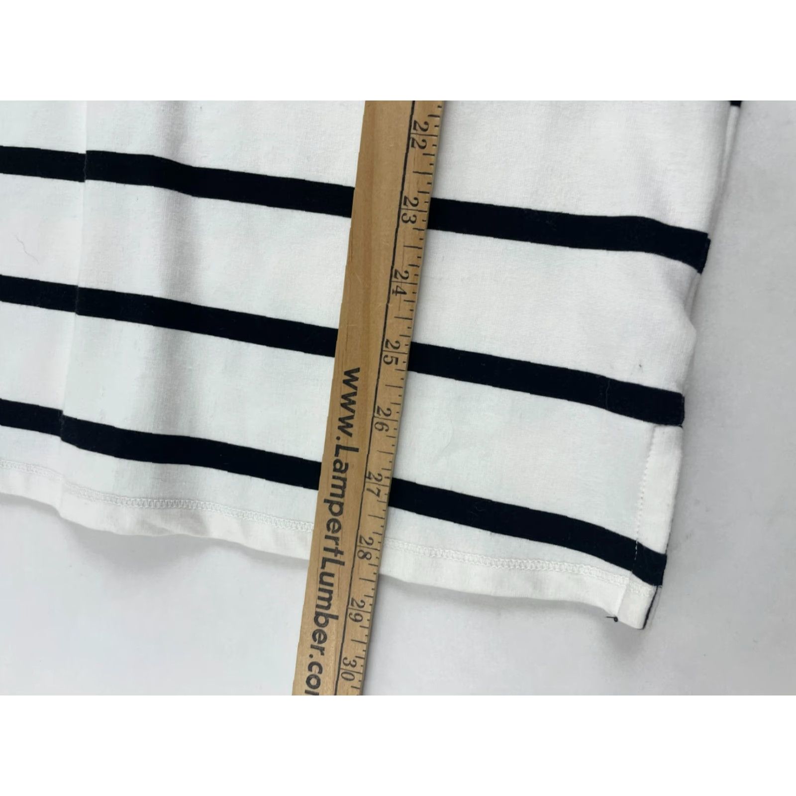 Vintage Susan Graver Sweatshirt Women's Size XXS Black Cream Stripe Hoodie Anchor Print Size XXS / US 00 / IT 34 - 6 Thumbnail