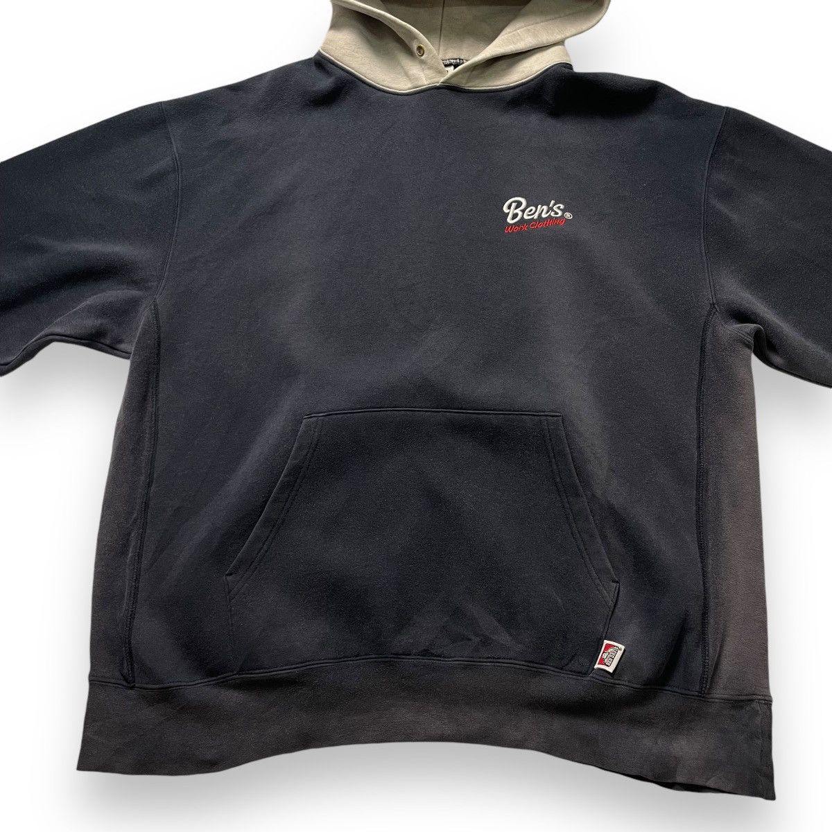 Ben Davis VINTAGE BEN DAVIS HEAVYWEIGHT HOODIE SWEATSHIRT Size US XL / EU 56 / 4 - 3 Thumbnail