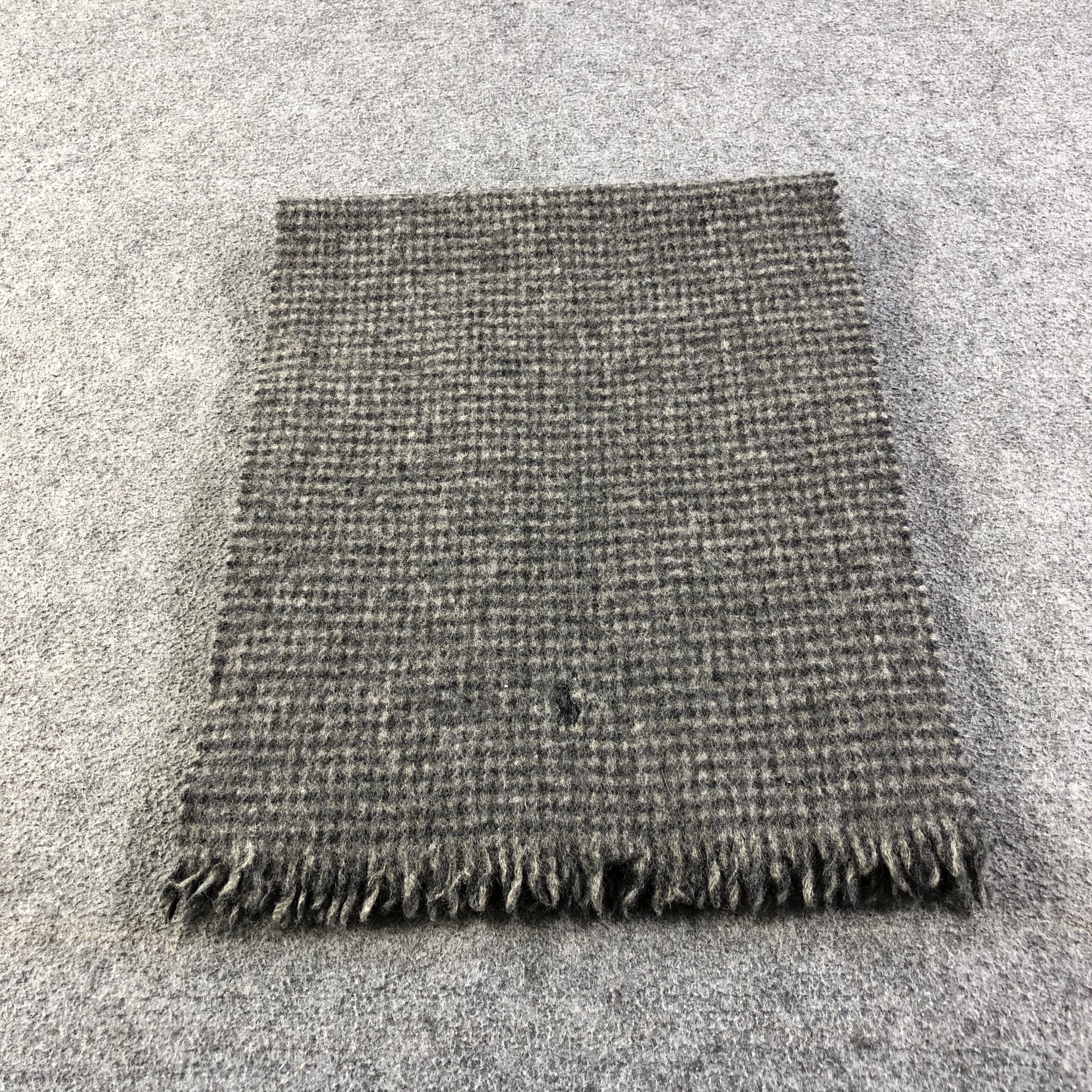 Polo Ralph Lauren Polo Ralph Lauren Gingham Wool Scarf Muffler V1063 Size ONE SIZE - 2 Thumbnail