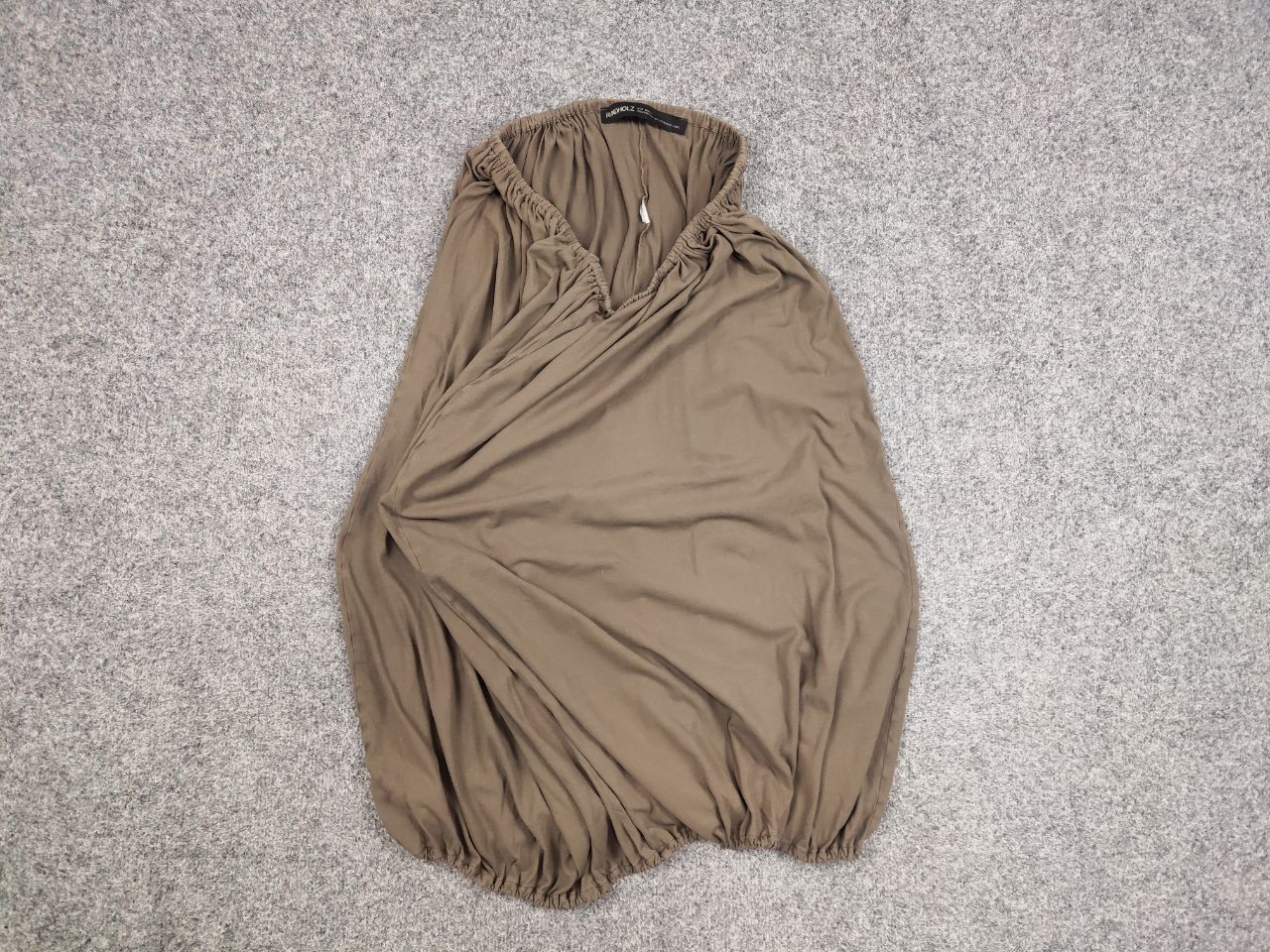 Rundholz Rundholz Design SІkirt Cylinder elastic bands khaki color Size 28" / US 6 / IT 42 - 8 Thumbnail