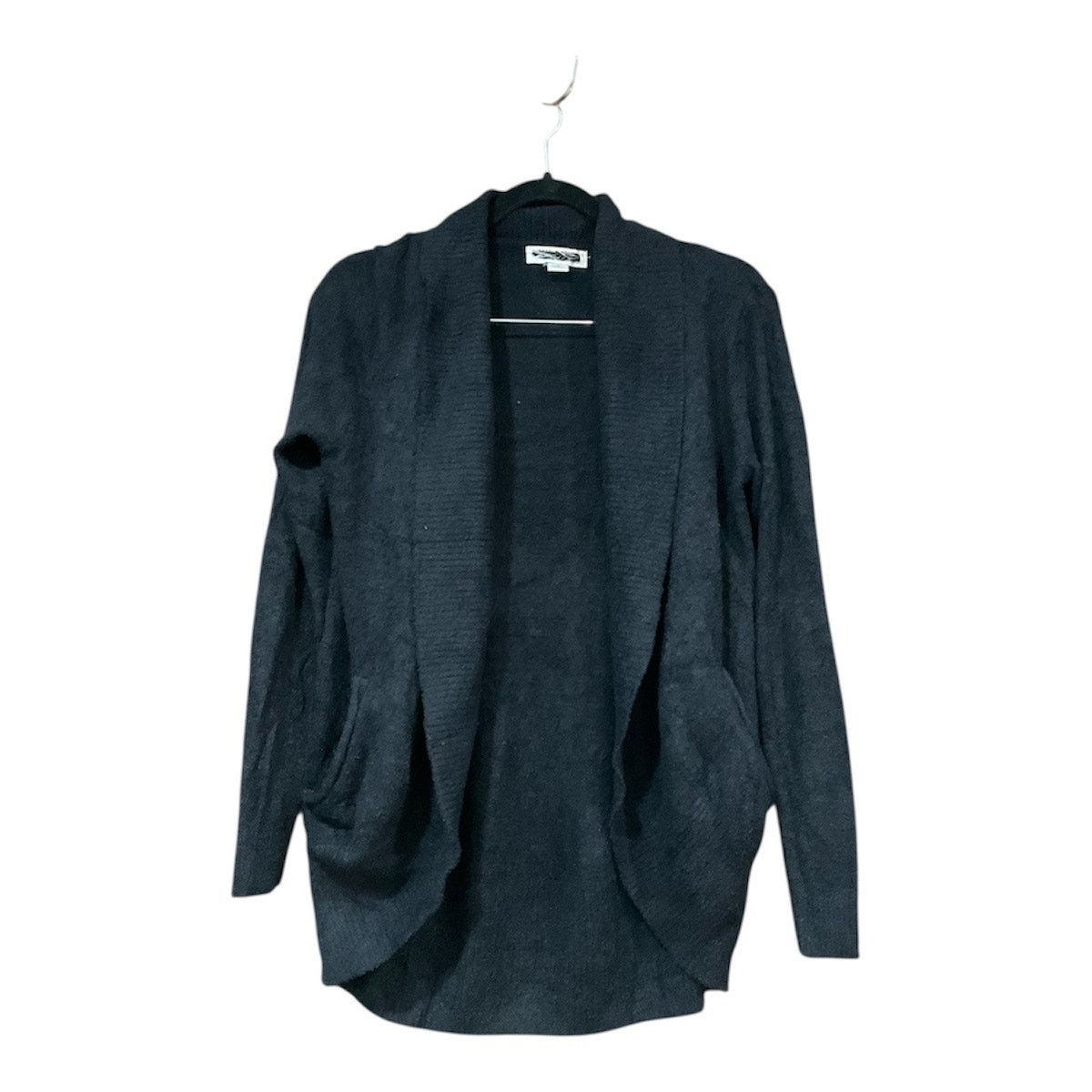 Other Barefoot Dreams Circle Cardigan Women Small Black NWOT Size S / US 4 / IT 40 - 2 Thumbnail