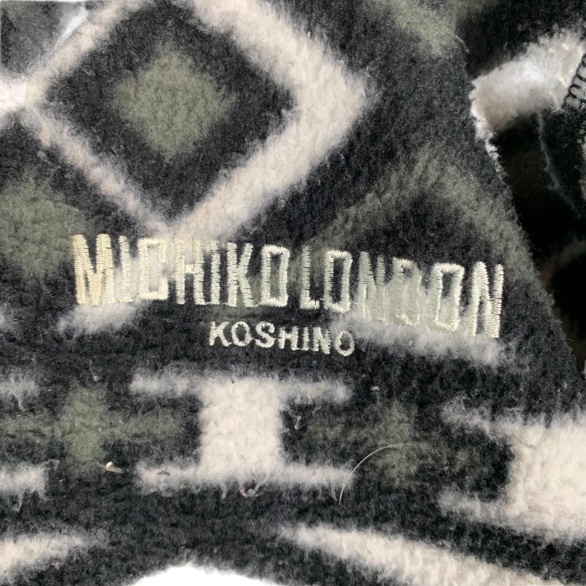 Michiko Koshino London Michiko Koshino Abstract Design Pullover Fleece #0888-C40 Size US M / EU 48-50 / 2 - 8 Thumbnail
