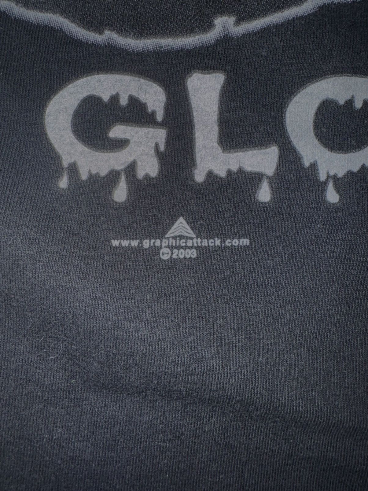 Gildan × Vintage Vintage Y2K No Guts No Glory 2003 Skull Pirate Faded Tee Size US L / EU 52-54 / 3 - 3 Thumbnail