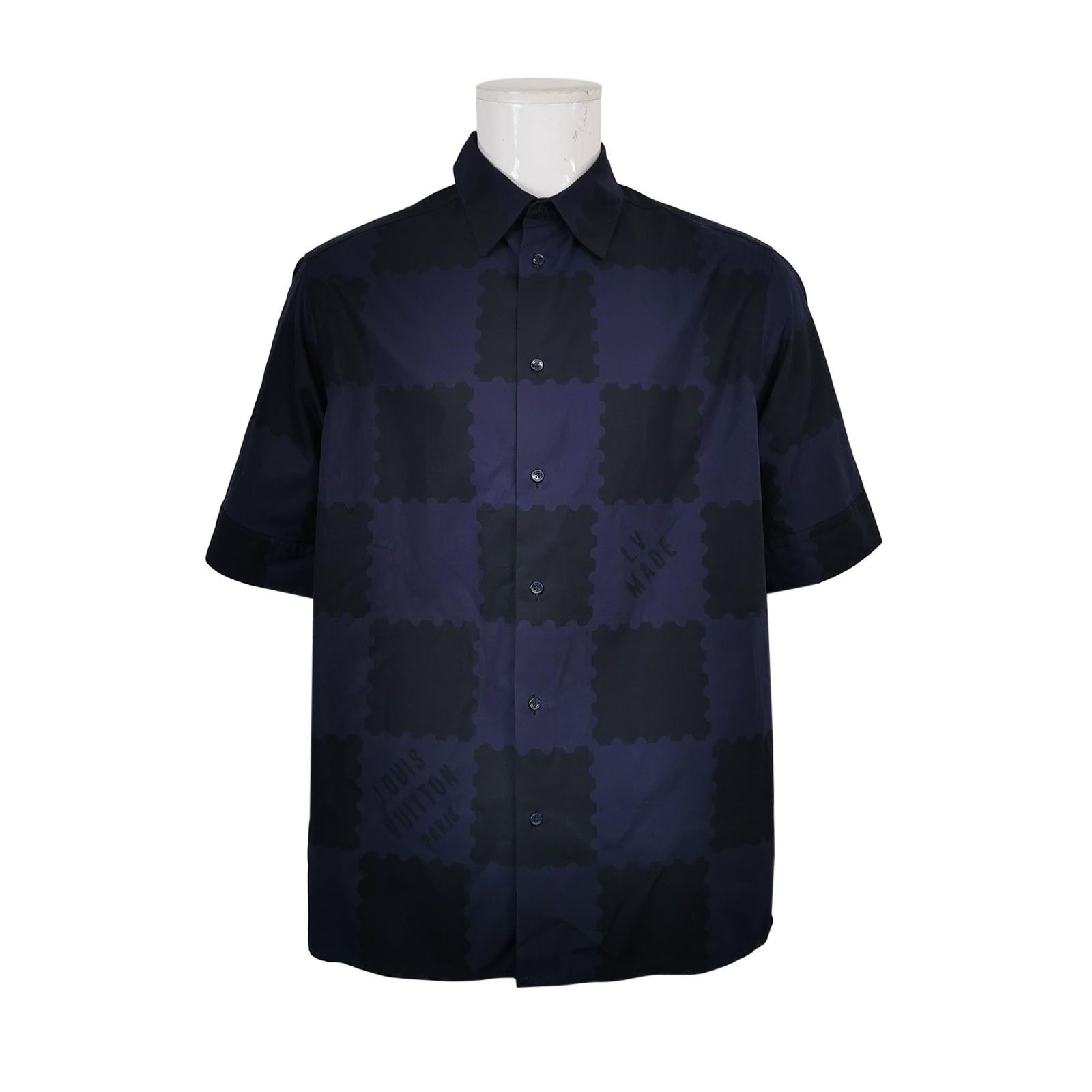 Louis Vuitton × Nigo Louis Vuitton x Nigo Stamp Print Shirt US L Size US L / EU 52-54 / 3 - 1 Thumbnail
