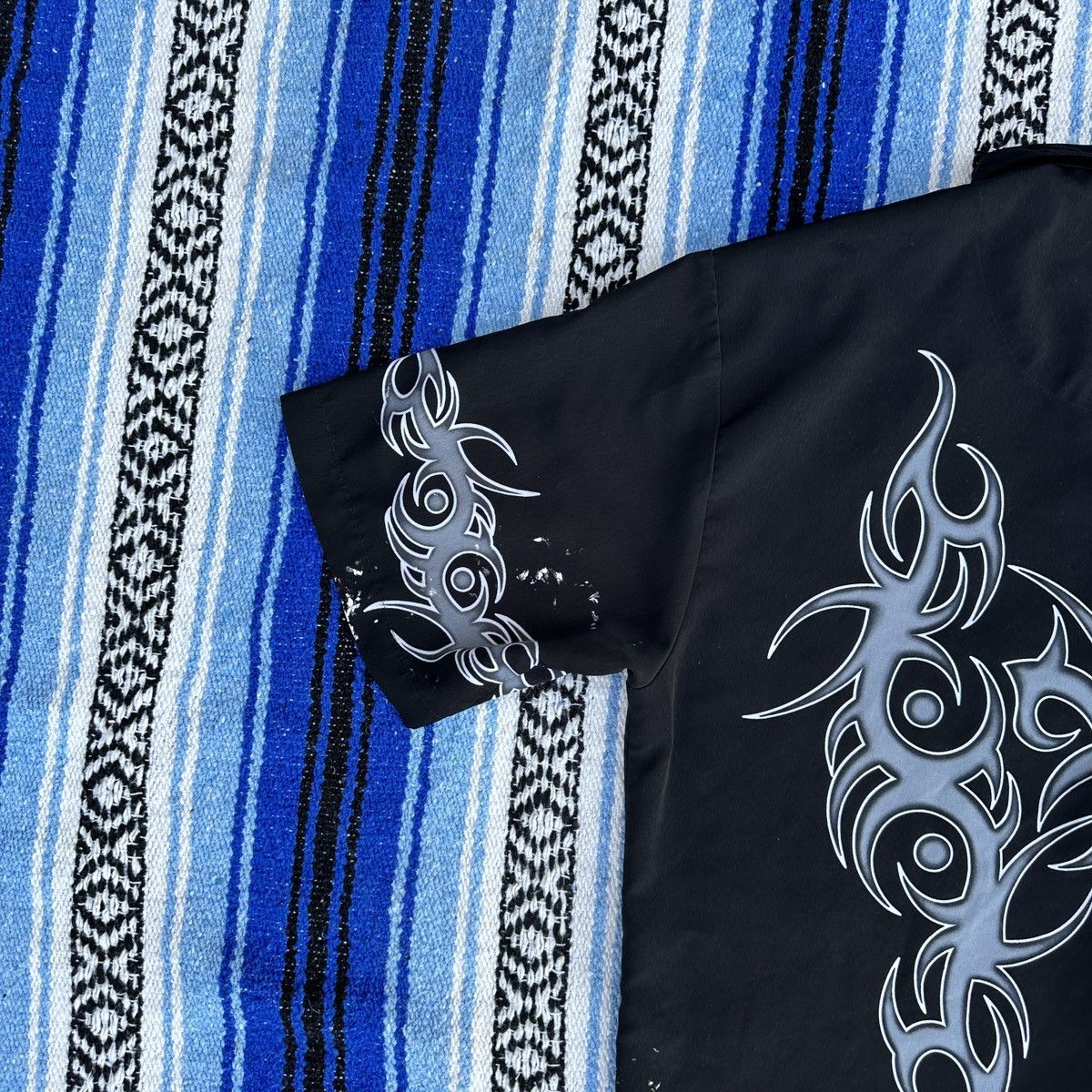 Vintage Vintage Men's Tribal Dragon Black Flame No Boundaries L Size US L / EU 52-54 / 3 - 7 Thumbnail