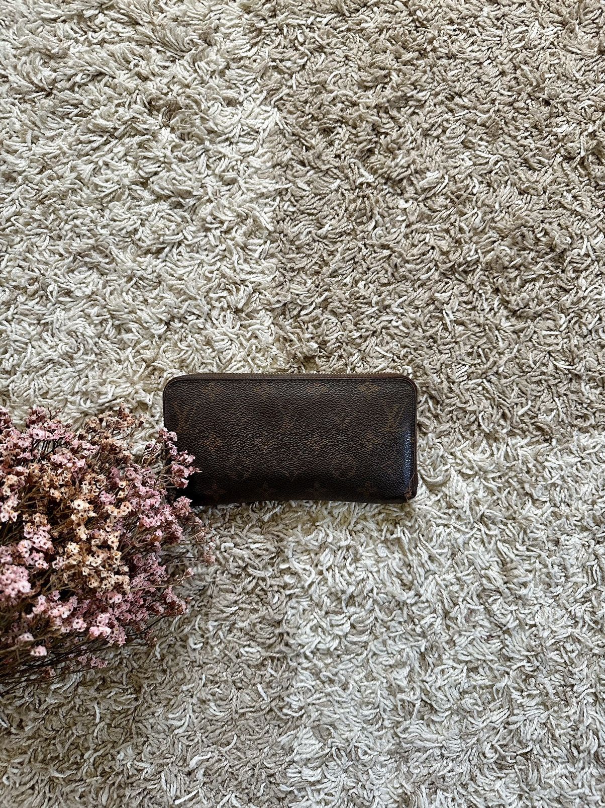 Louis Vuitton Monogram Zippy Wallet Long LV Brown France