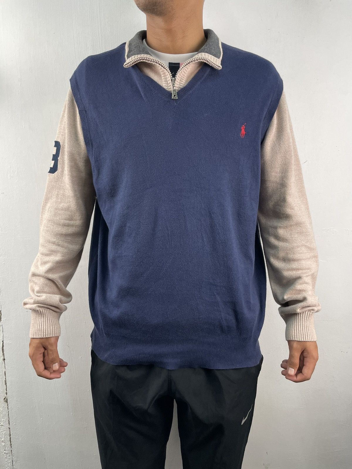 Polo Ralph Lauren Vintage Polo Ralph Lauren Vest Sweater Size US XL / EU 56 / 4 - 2 Thumbnail
