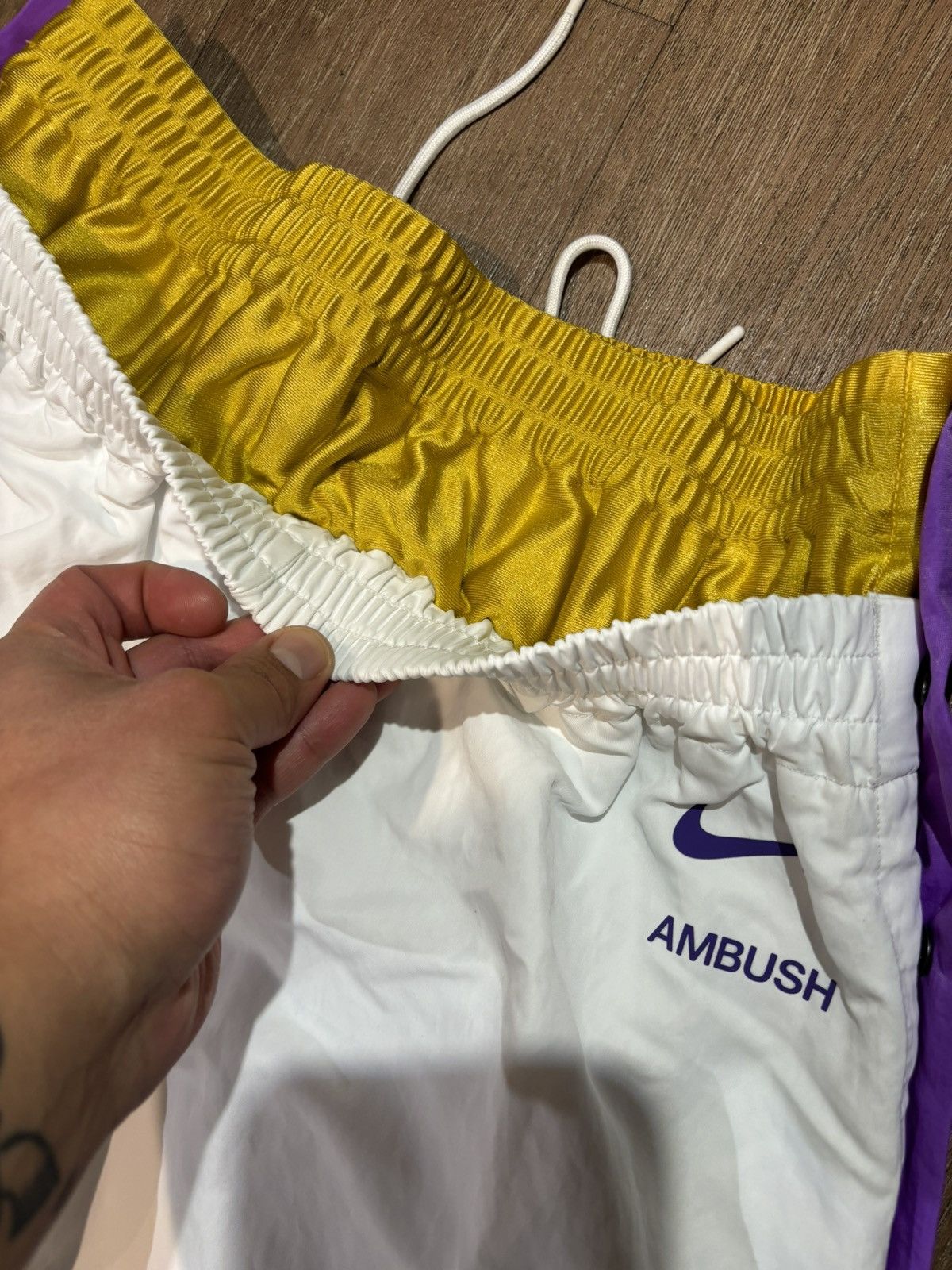 Ambush Design × Nike ***FINAL DROP***RARE BNWT AMBUSH NIKE NBA LAKERS TEARAWAY M Size US 36 / EU 52 - 18 Thumbnail