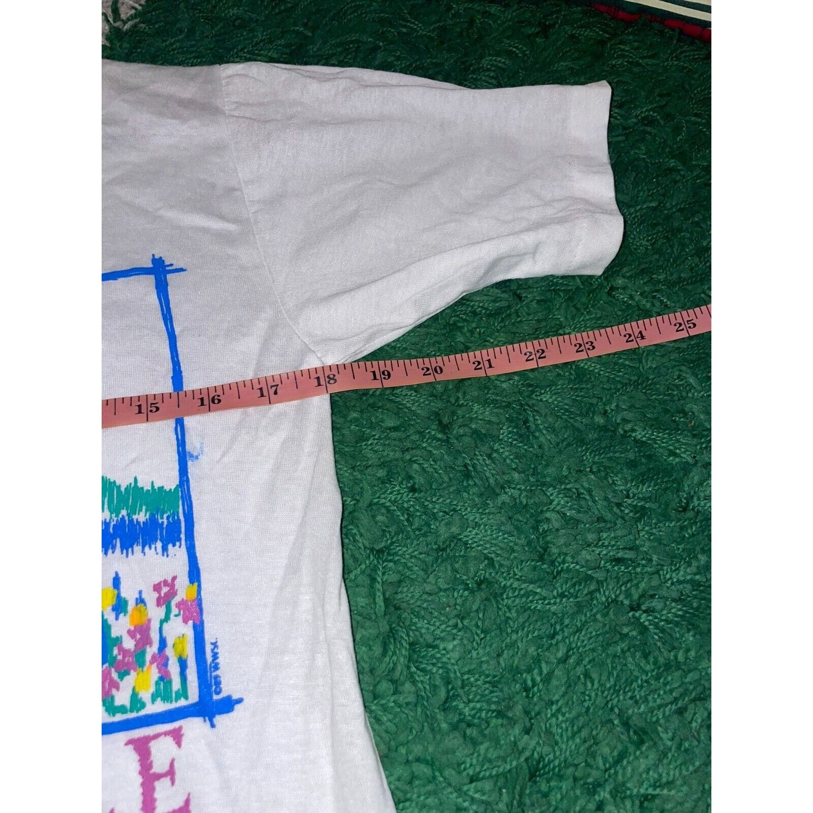 Jerzees Vintage Misprint Shirt Louisville Hot Air Balloon White Tee Size US M / EU 48-50 / 2 - 14 Thumbnail