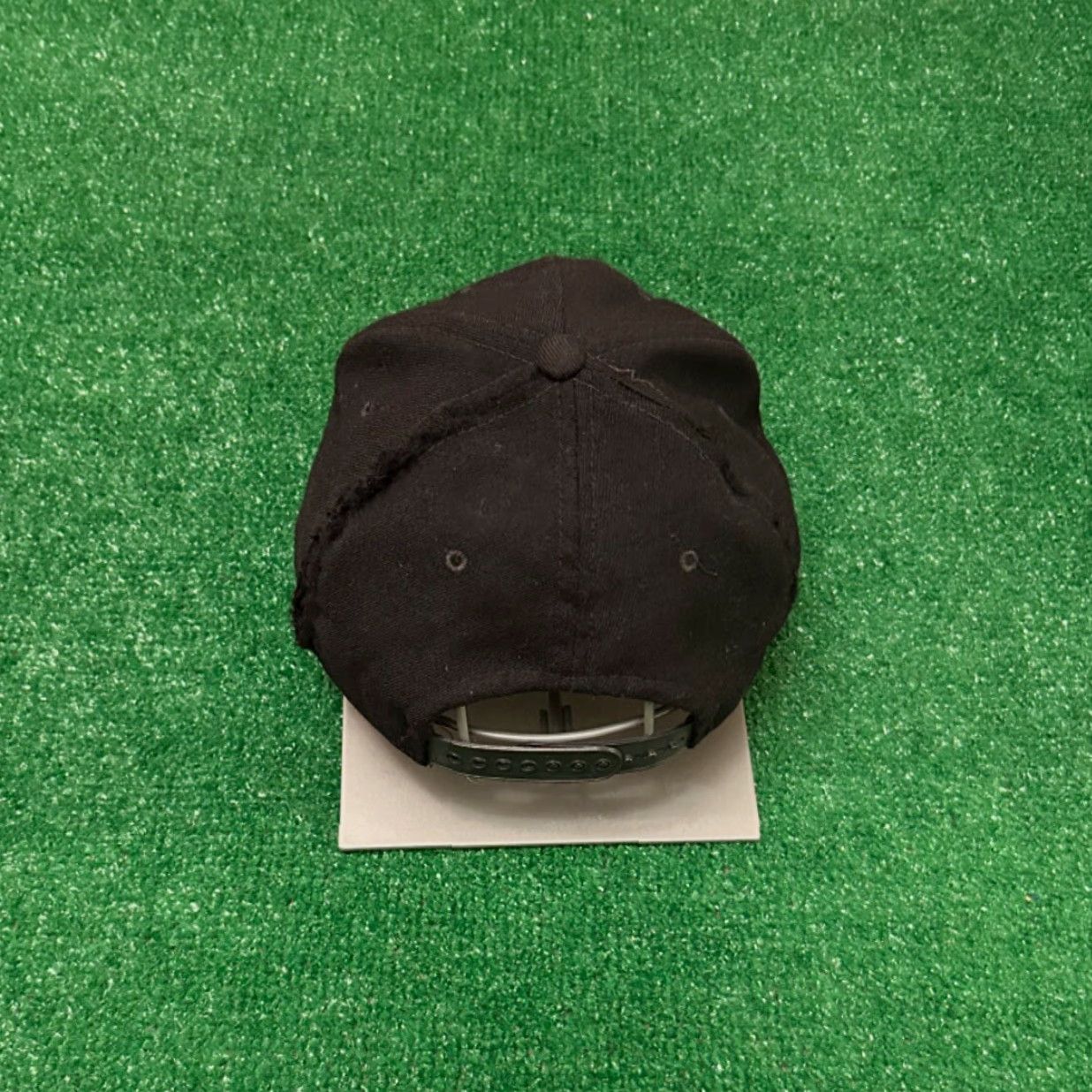 Harley Davidson VINTAGE Harley-Davidson SnapBack Hat Big Logo 90s 80s Biker motorcycle Black One Size Mens Size ONE SIZE - 2 Thumbnail