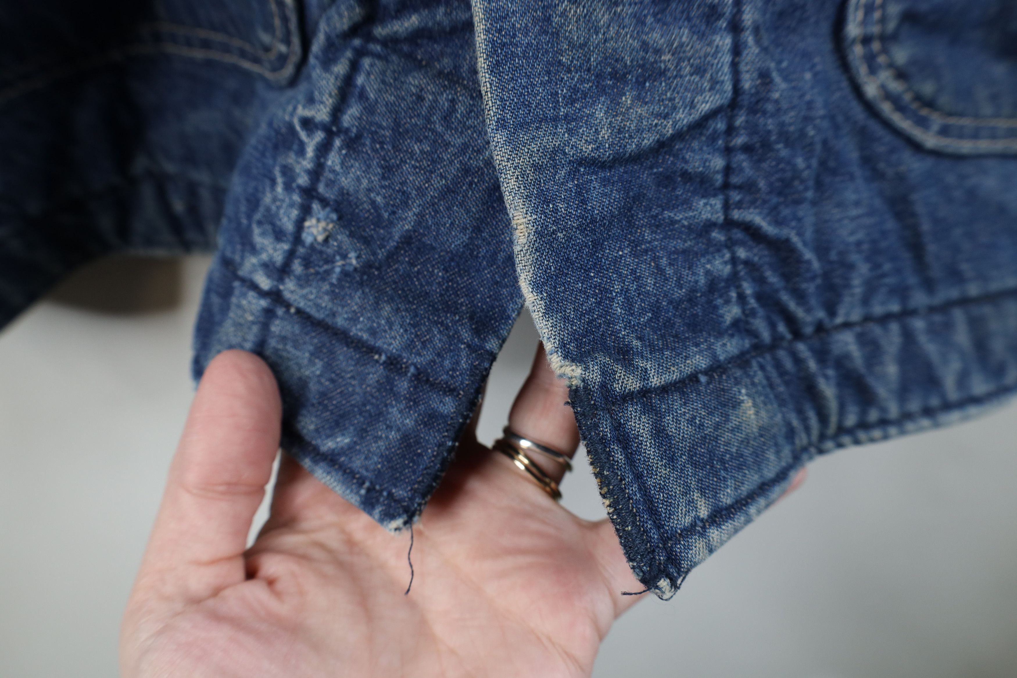 Vintage Vintage 70s Big Ben Lined Denim Chore Barn Jacket USA Size US XXL / EU 58 / 5 - 4 Thumbnail
