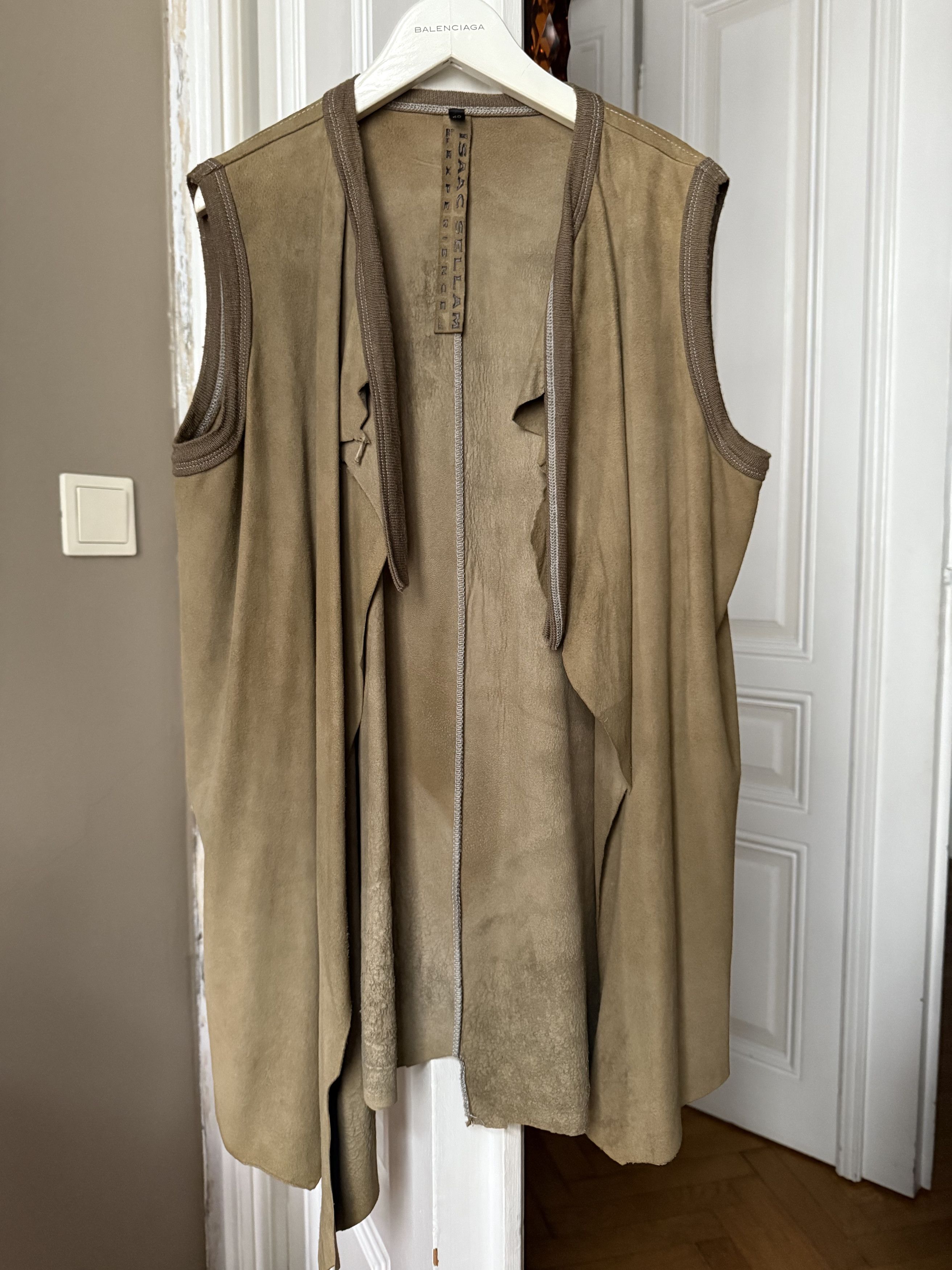 Isaac Sellam Experience ISAAC SELLAM VEST (Worn twice) FR. SIZE -40 Size M / US 6-8 / IT 42-44 - 5 Thumbnail