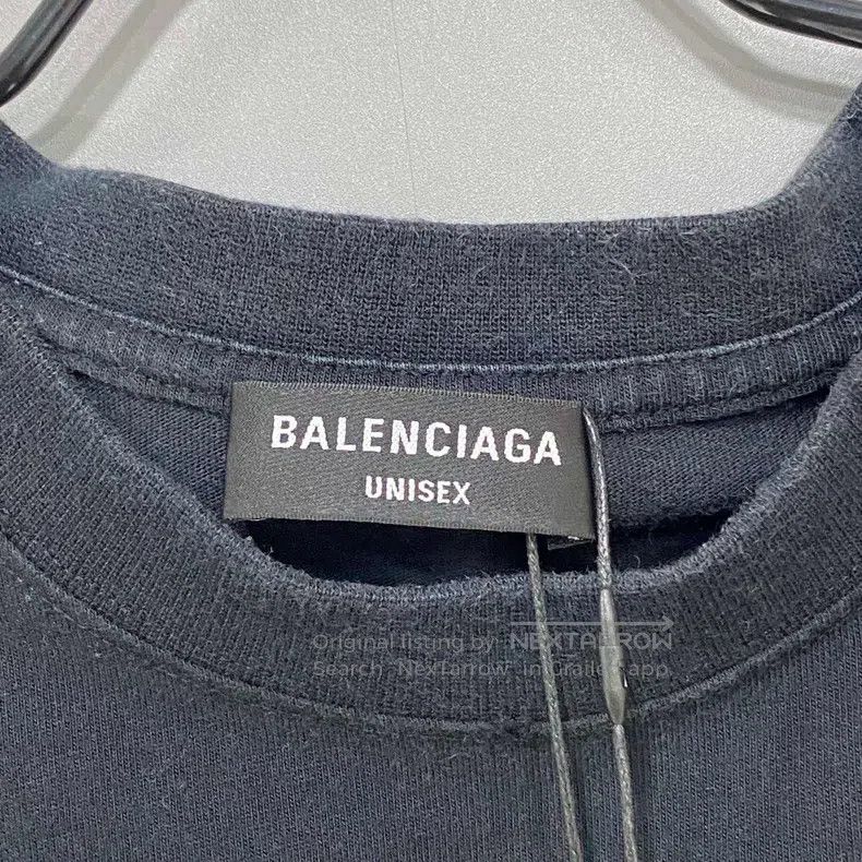 Balenciaga Balenciaga Cursive Letter Logo Short Sleeve Size US M / EU 48-50 / 2 - 4 Thumbnail
