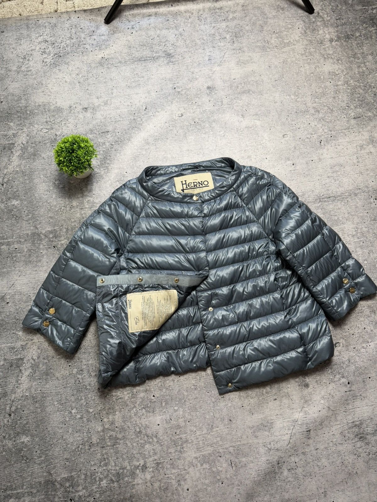 Herno Herno Iconico Elsa Light Down Puffer Padded Jacket Size XL / US 12-14 / IT 48-50 - 1 Thumbnail