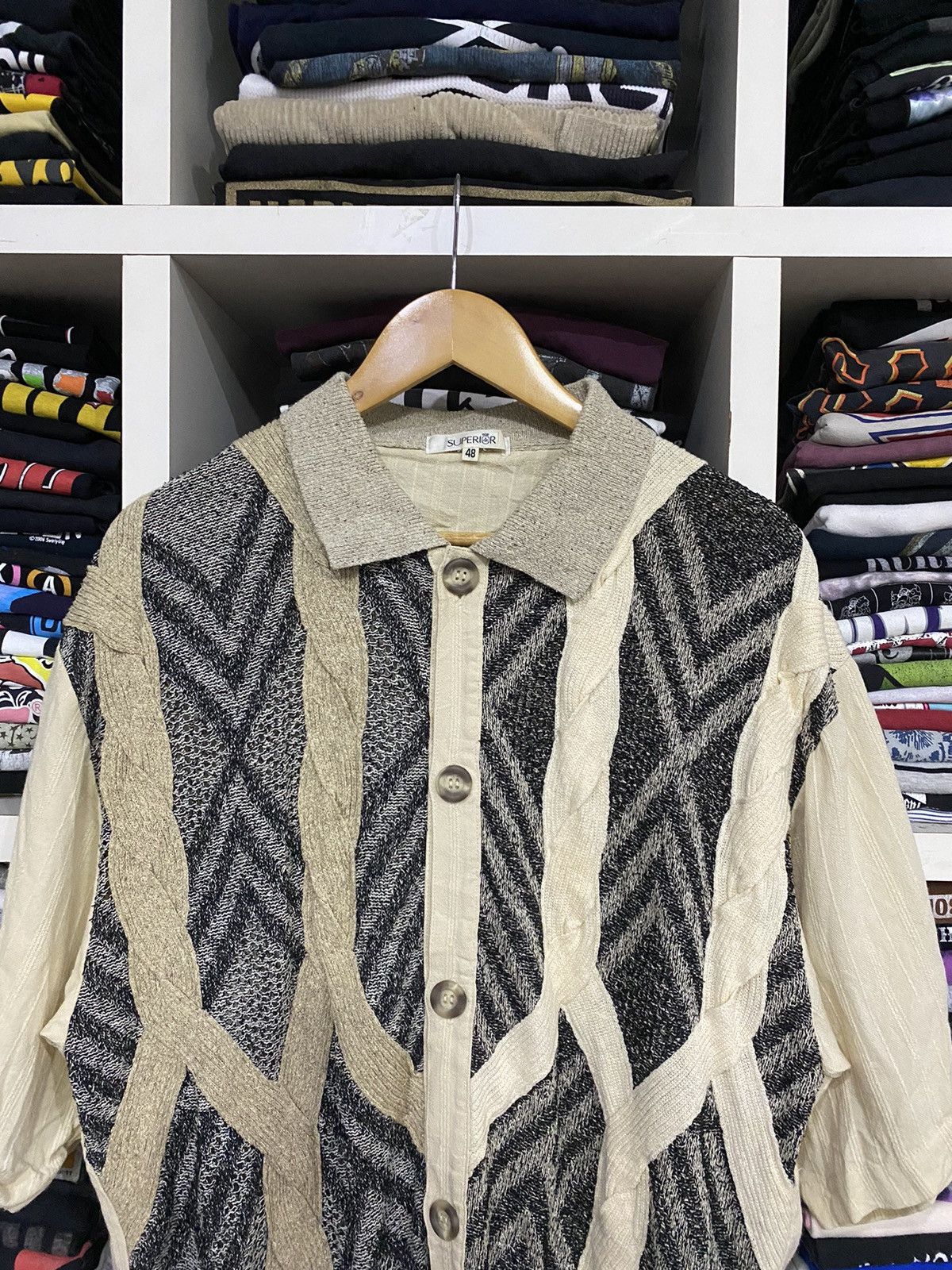 Japanese Brand × Vintage Vintage Superior Knitwear Size US XL / EU 56 / 4 - 5 Thumbnail